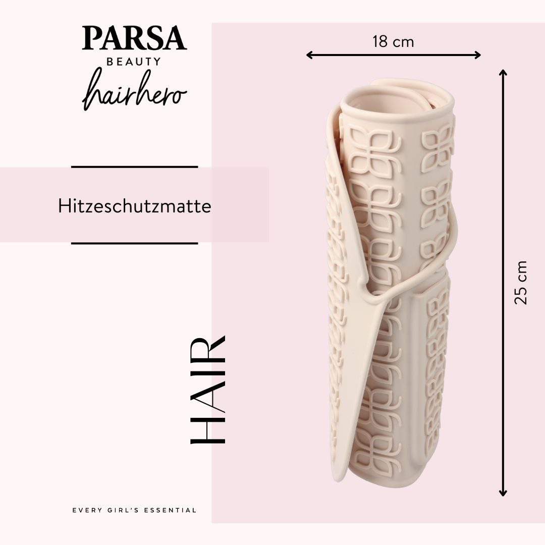 PARSA Beauty Hitzeschutzmatte Silikonpad · 1 Stk – Bild 2 von 5