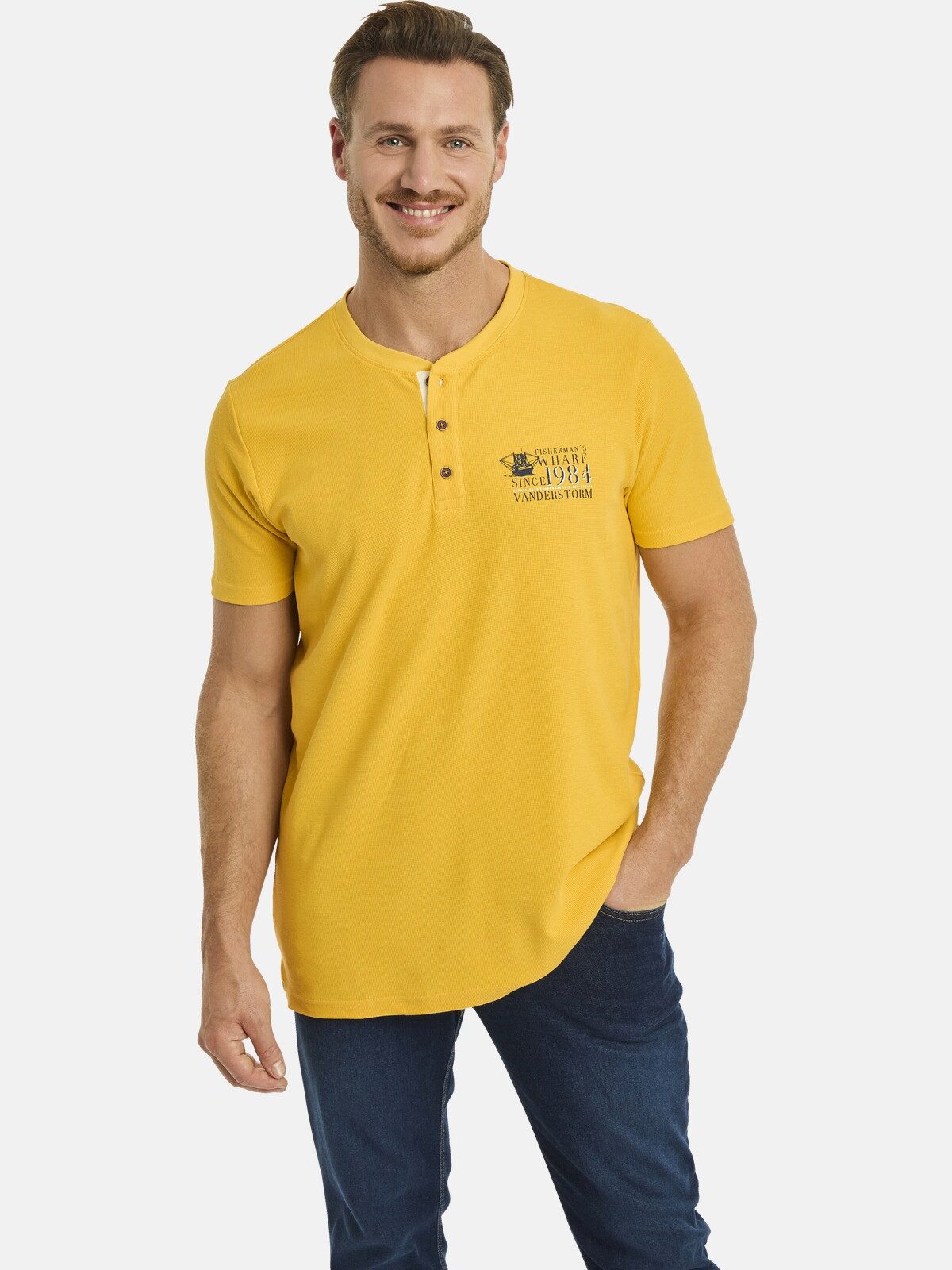 Jan Vanderstorm T-Shirt ERENGISL mit stylischer günstig online kaufen