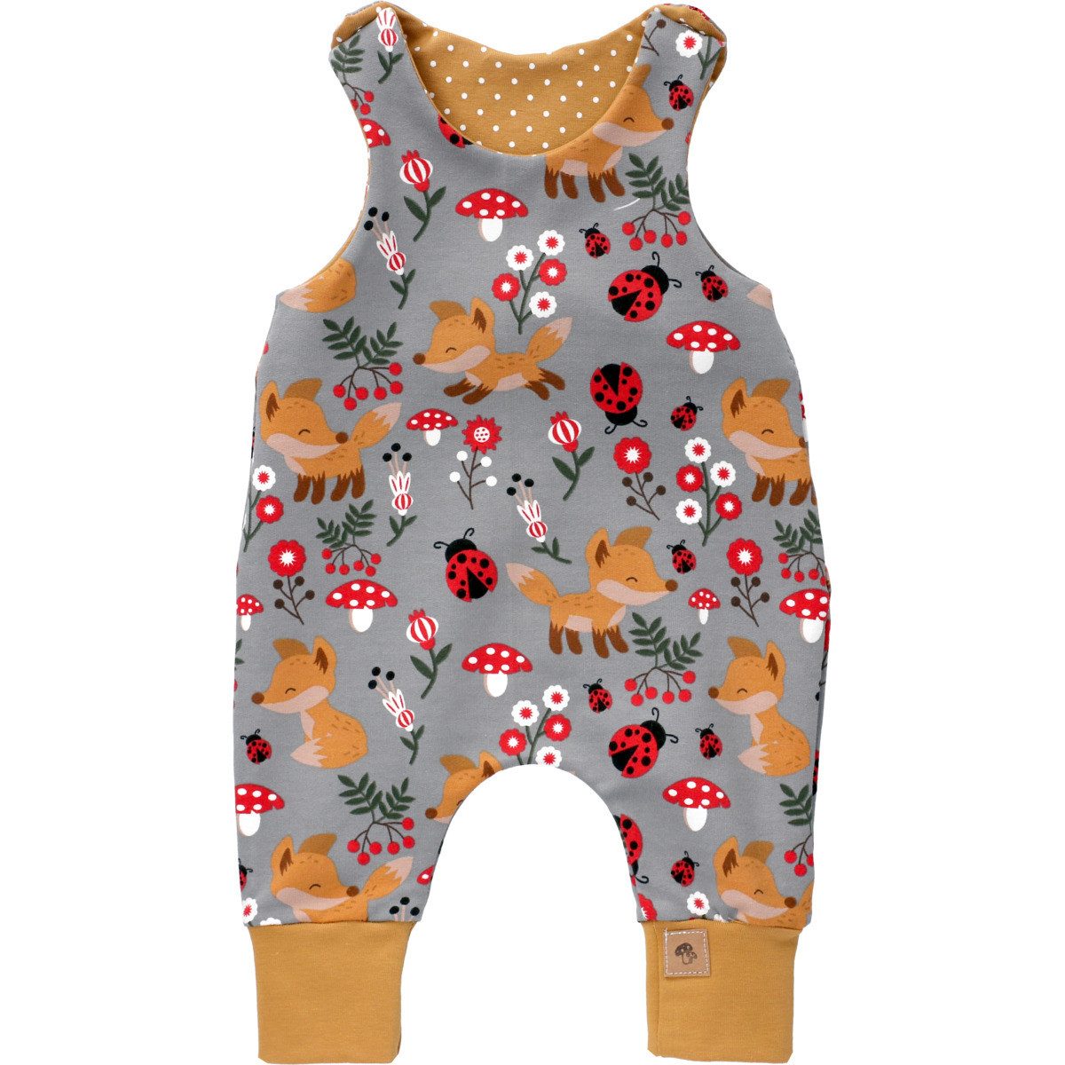 Land-Juwelen Повзунки Handmade Waldtiere Unisex Kinder Einteiler, Overall, Babyanzug, Babyoverall, Babyanzug