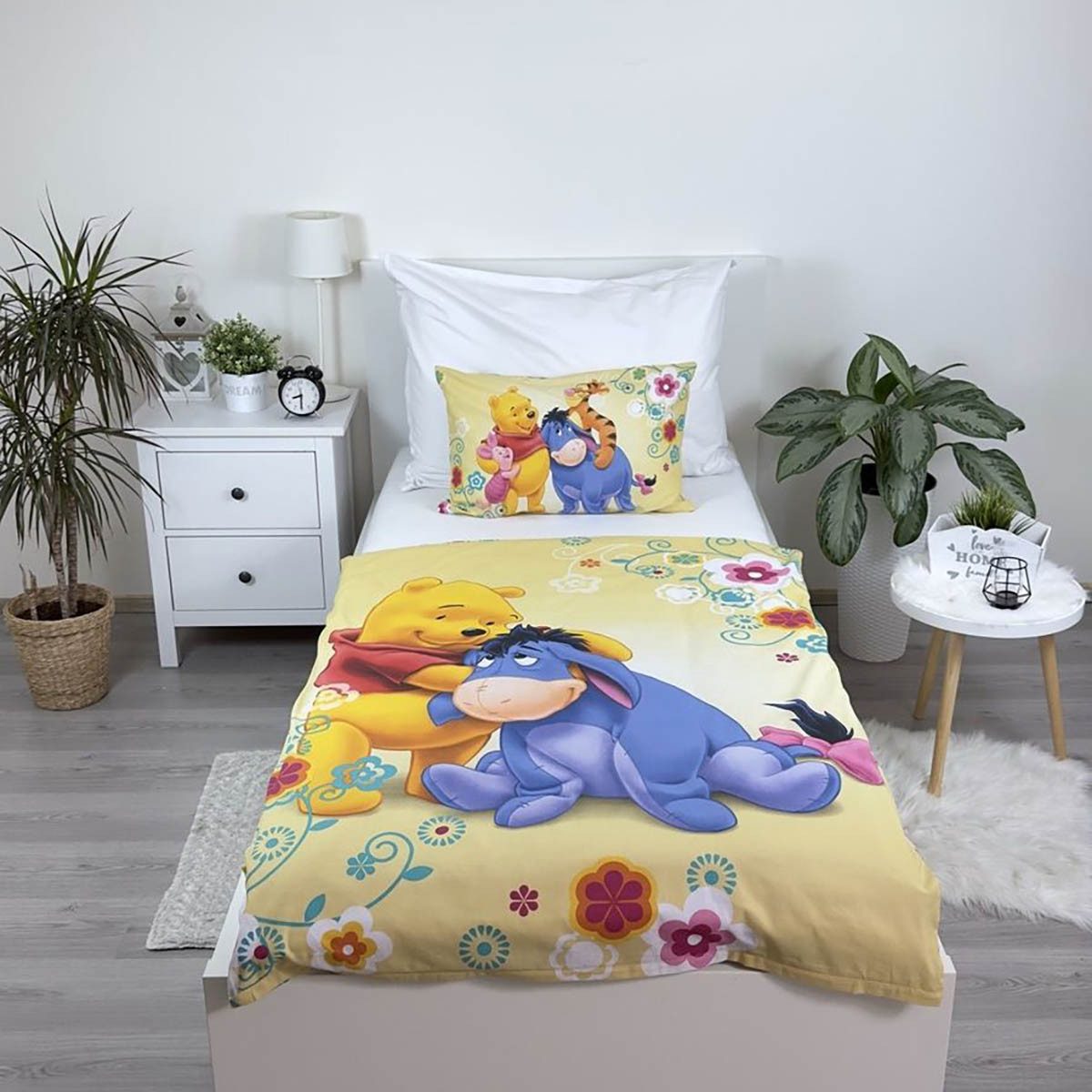 Disney Kinderbettwäsche Winnie Pooh, Renforcé, 2 teilig