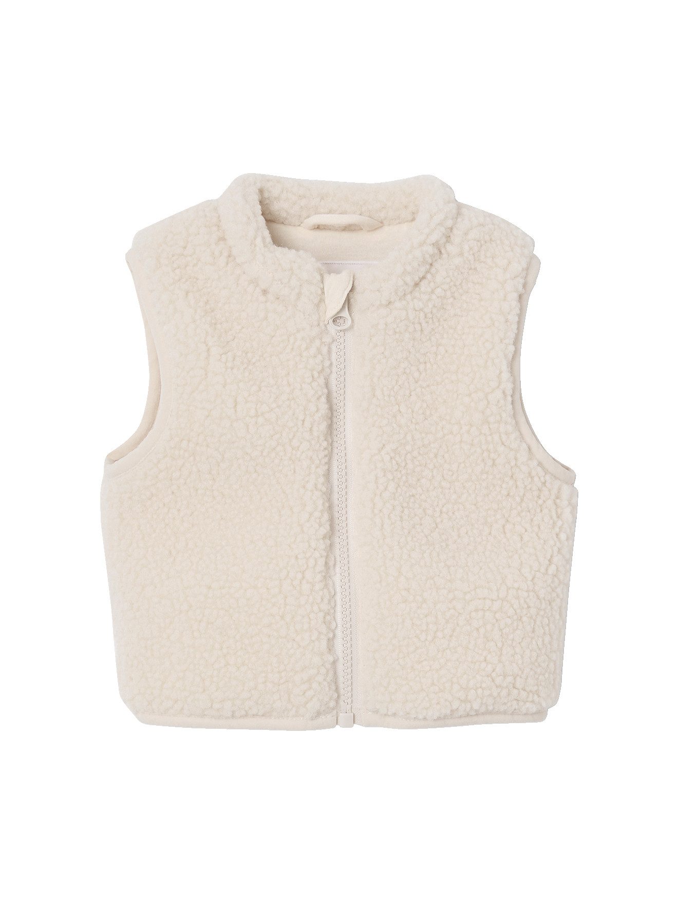 Parka Baby-Übergangsjacke mit Teddyfleece-Weste