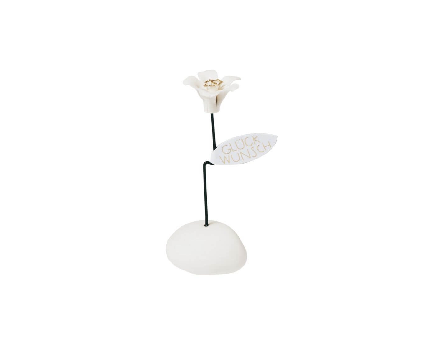 Räder Design Dekofigur Glücksblume - Glückwunsch