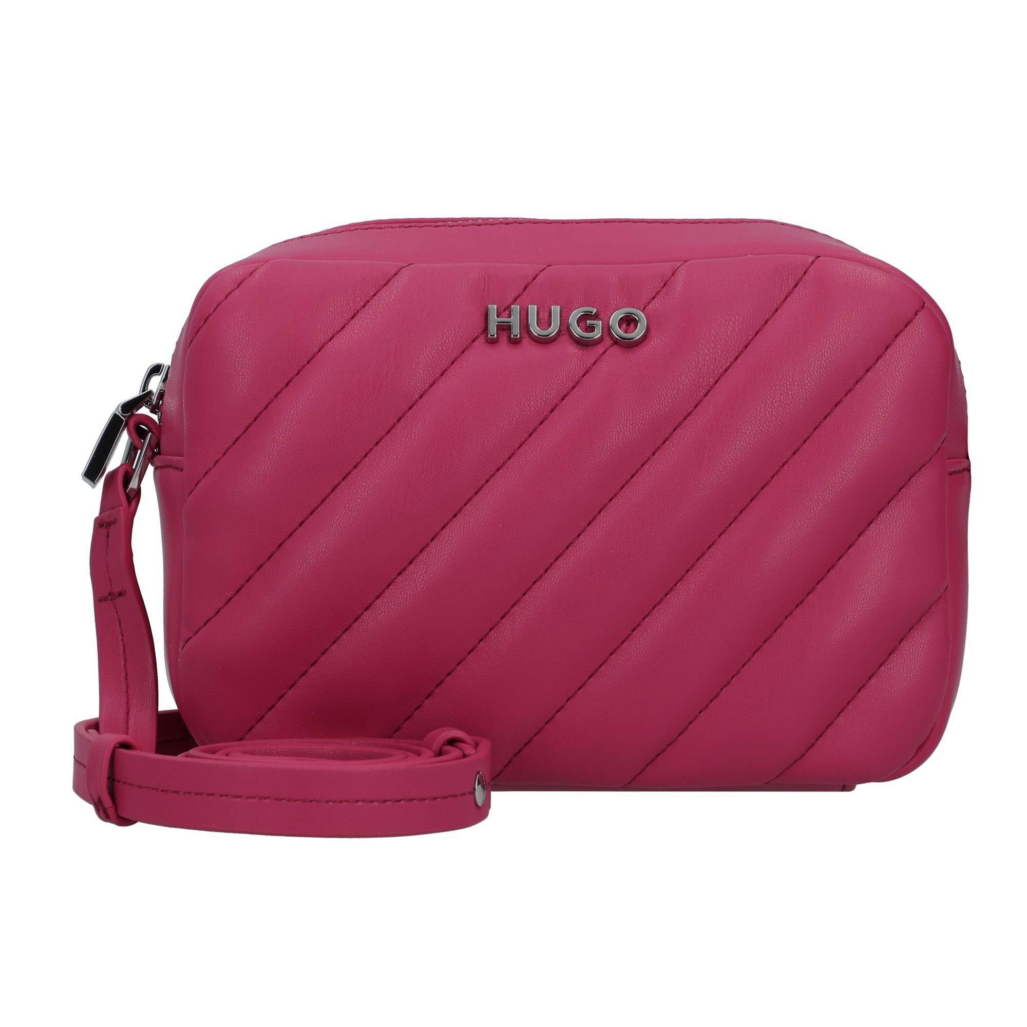 HUGO Umhängetasche pink Polyurethan Lizzie, medium