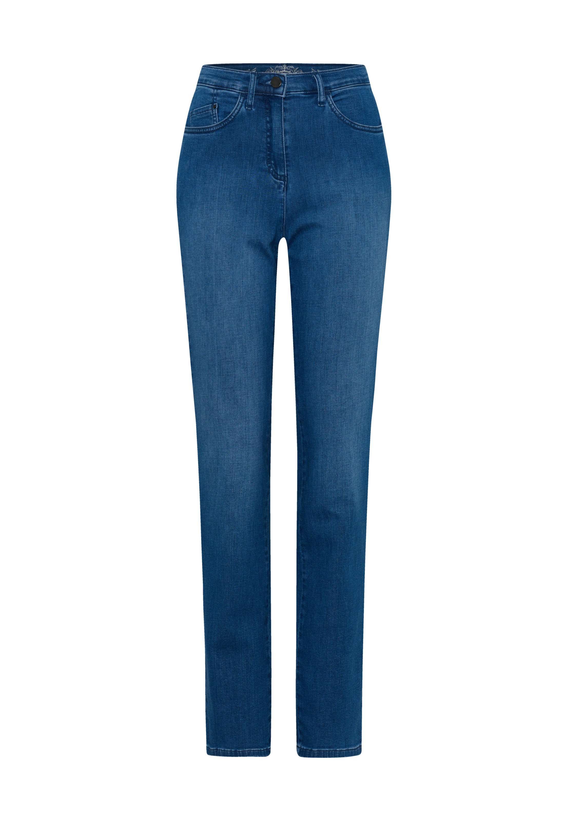 RAPHAELA by BRAX 5-Pocket-Jeans Style LORA Denim: Five-Pocket-Jeans im Super Slim Fit – Bild 5 von 5