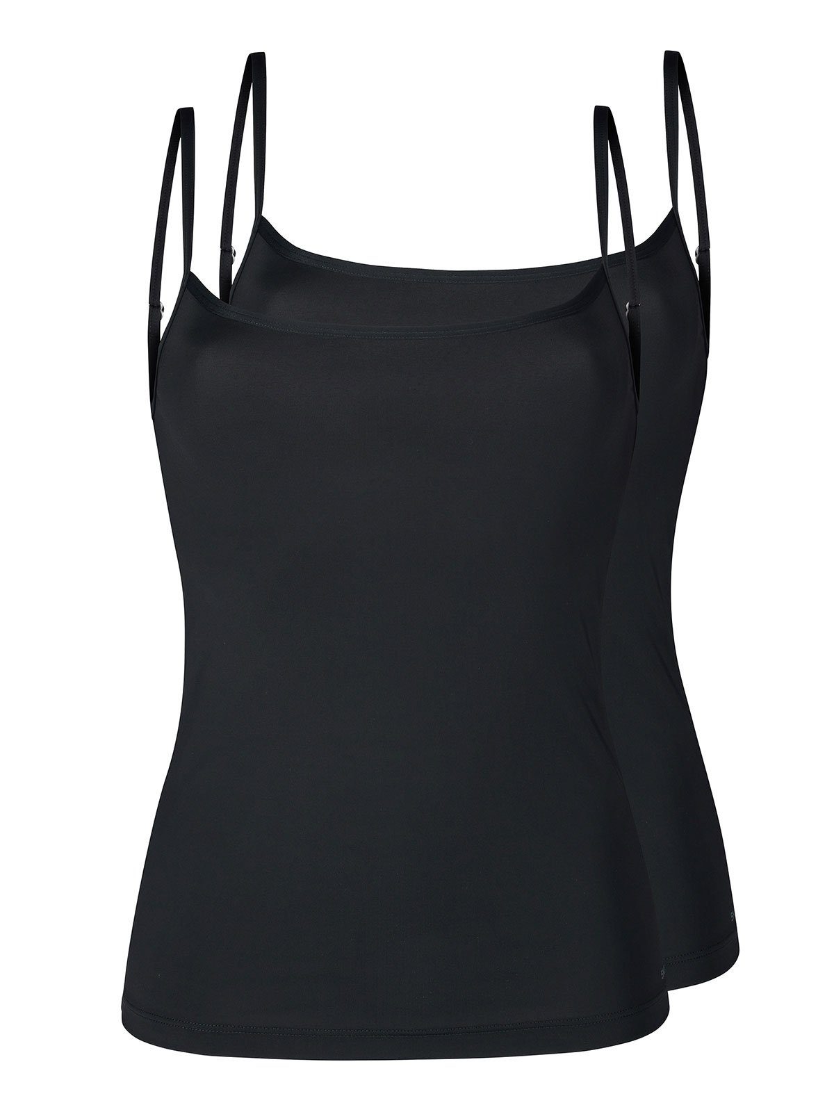 Skiny Achseltop Damen Spaghettishirt 2er Pack Micro Advantage (Packung, 2-S günstig online kaufen
