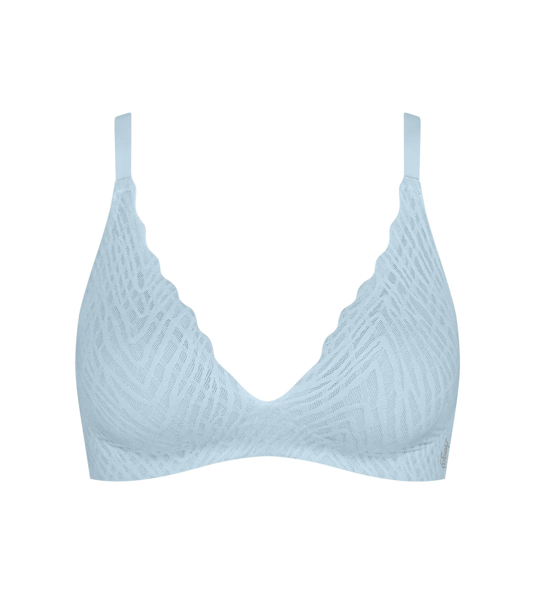 sloggi Bügelloser BH ZERO Feel Bliss THE UP Spitzenoptik, Lift-Up Effekt, mit herausnehmbaren atmungsaktiven Pads