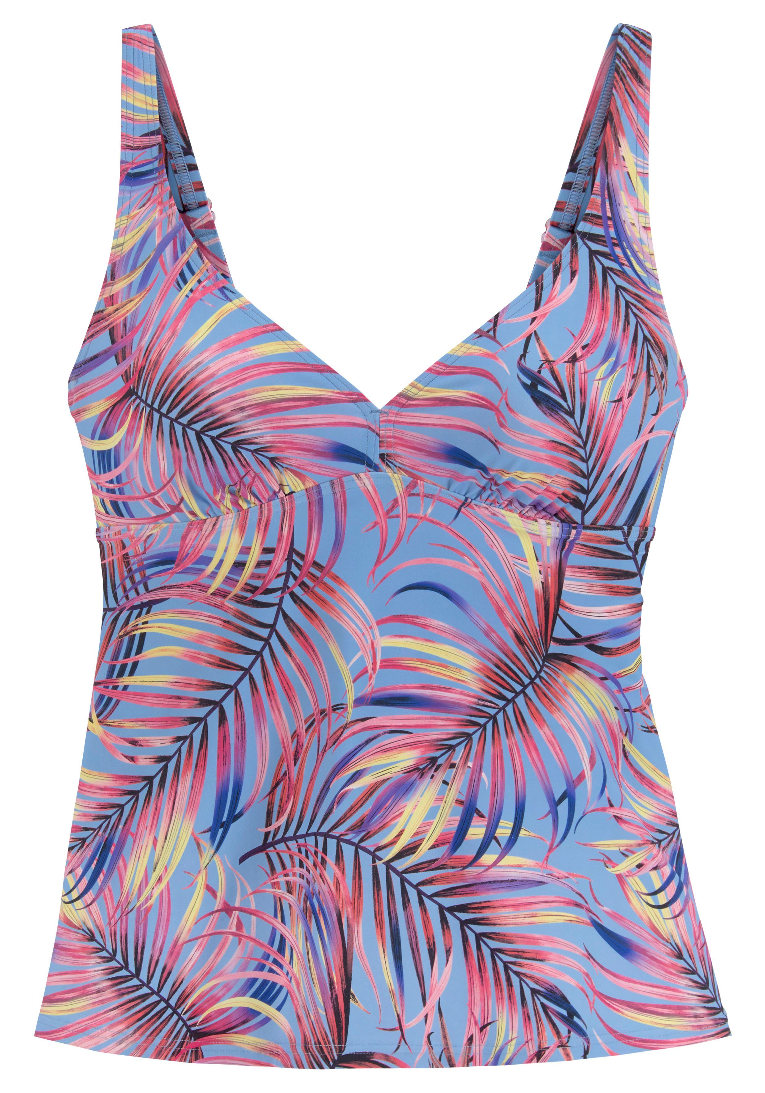 LASCANA Bügel-Tankini-Top Breese, im floralen Design – Bild 2 von 4