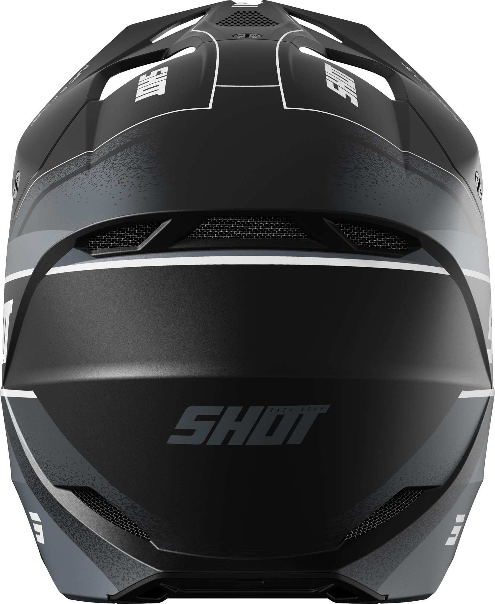 Shot Motocrosshelm Furious Dust Mips Motocross Helm, Belüftet
