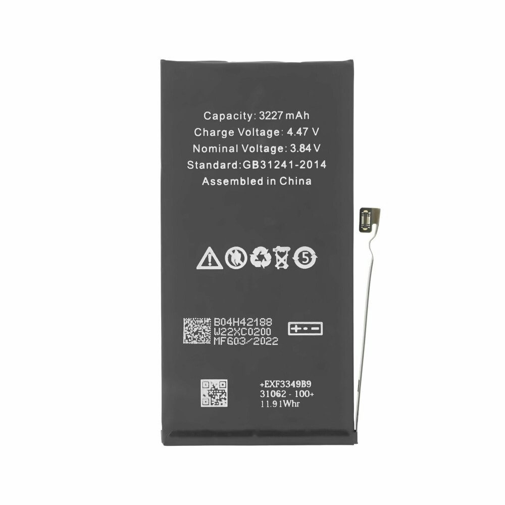 Akku für iPhone 13 wie Original 3200mAh Batterie Accu Ersatzakku Handy-Akku (1 St)