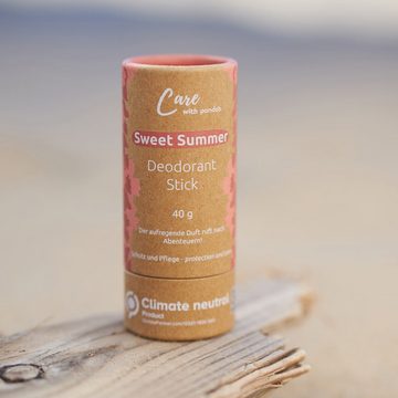 pandoo Körperpflegemittel Deo Stick Sweet Summer, plastikfrei