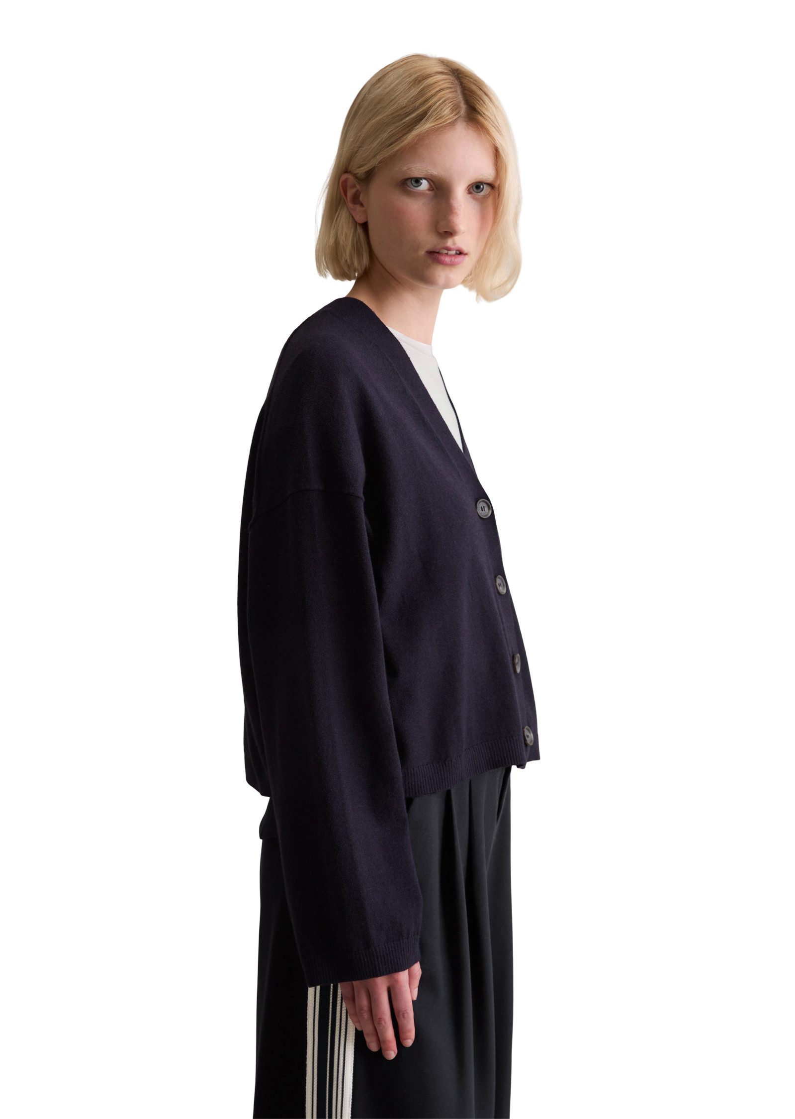 Marc O'Polo DENIM Cardigan aus Soft Cotton Stretch