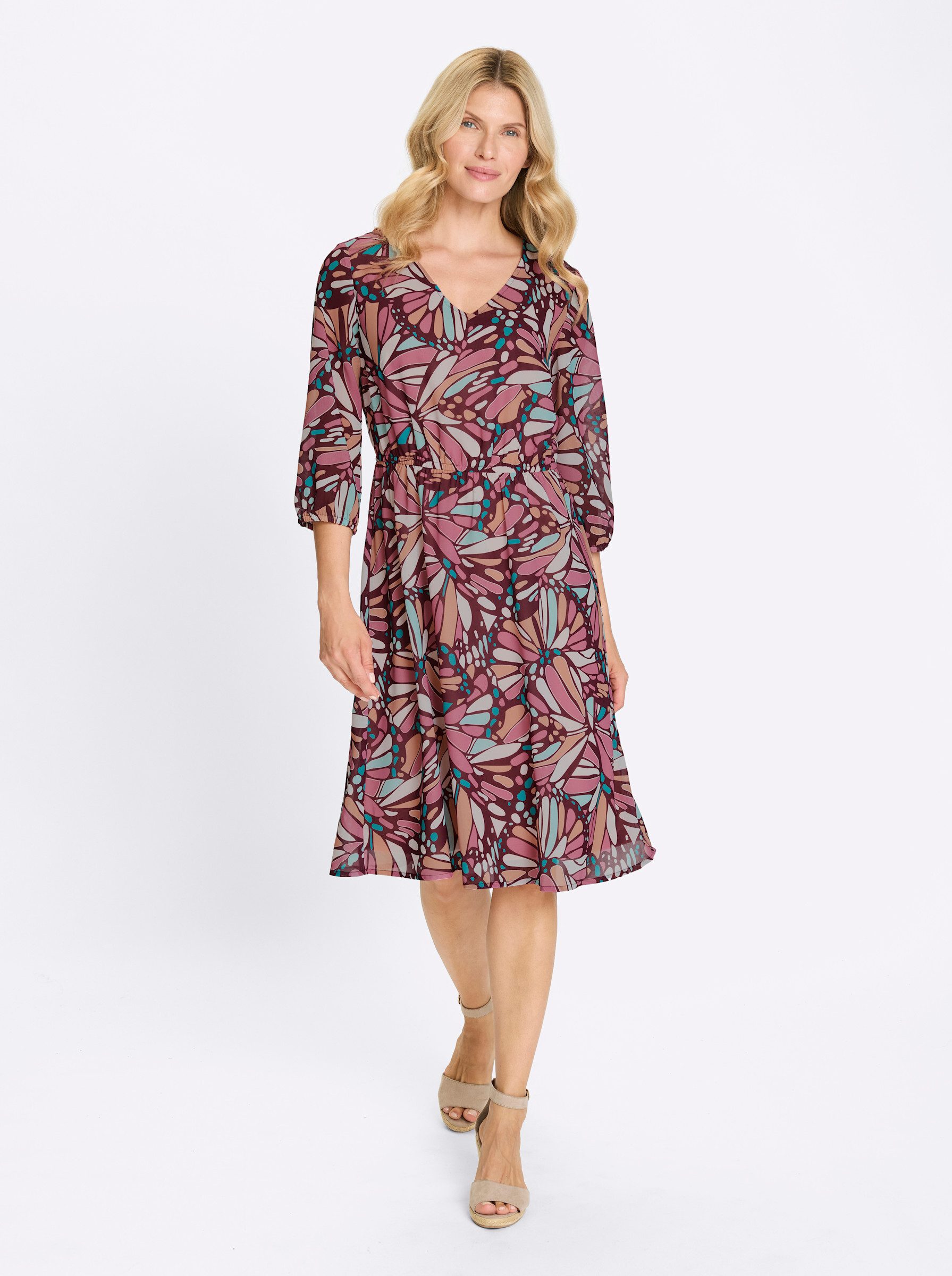 Sieh an! Etuikleid Druckkleid . günstig online kaufen