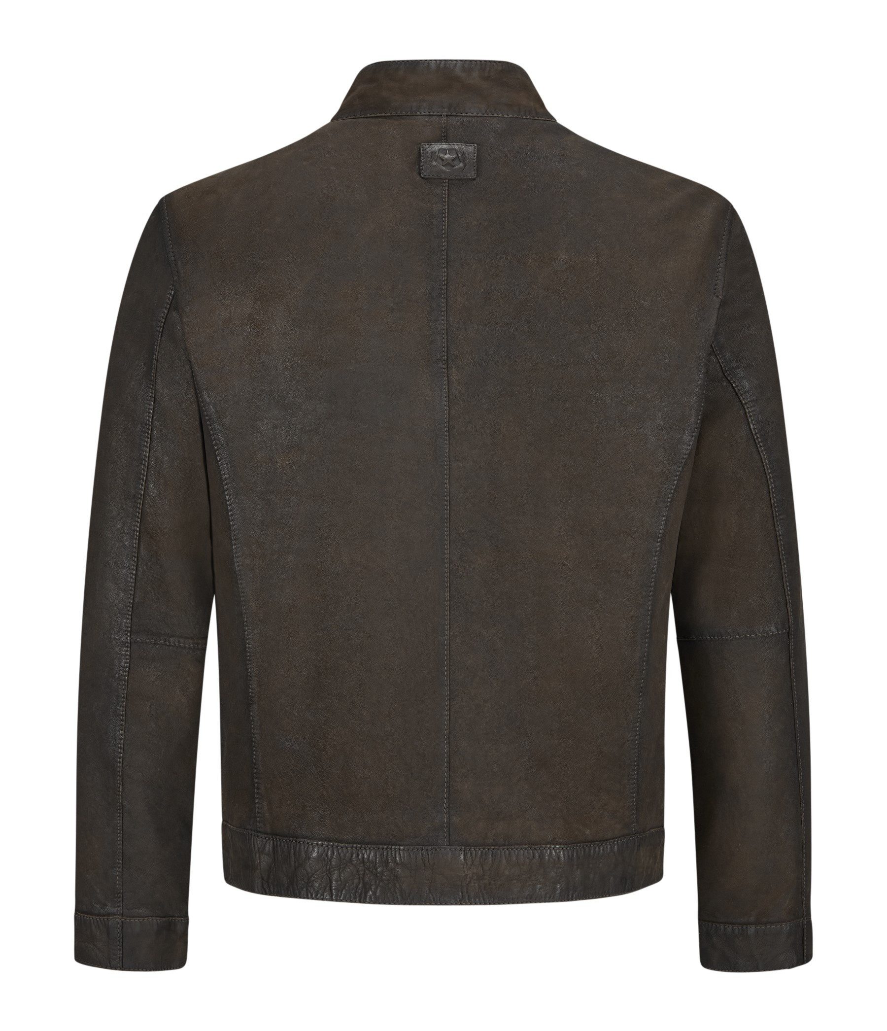 Milestone Lederjacke MSTizian aus Lammleder mit ilatienischer Wollfütterung