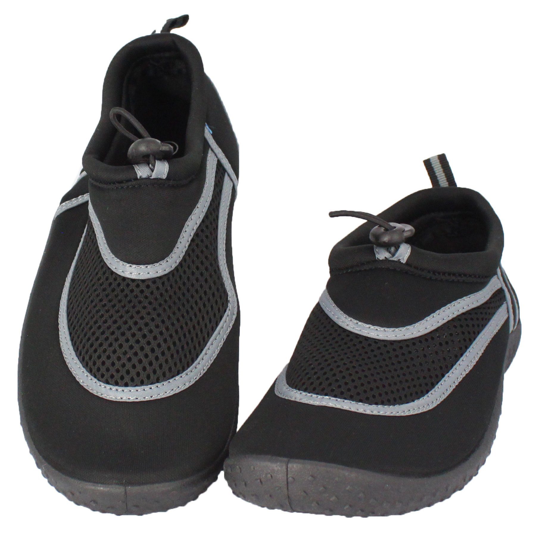 Beck Badeschuh Aqua Badeschuh (leichte, flexible, stabile Schuhe, für geschützte Füße an Pool und Strand) rutschfeste flexible Laufsohle, schnelltrocknend schwarz