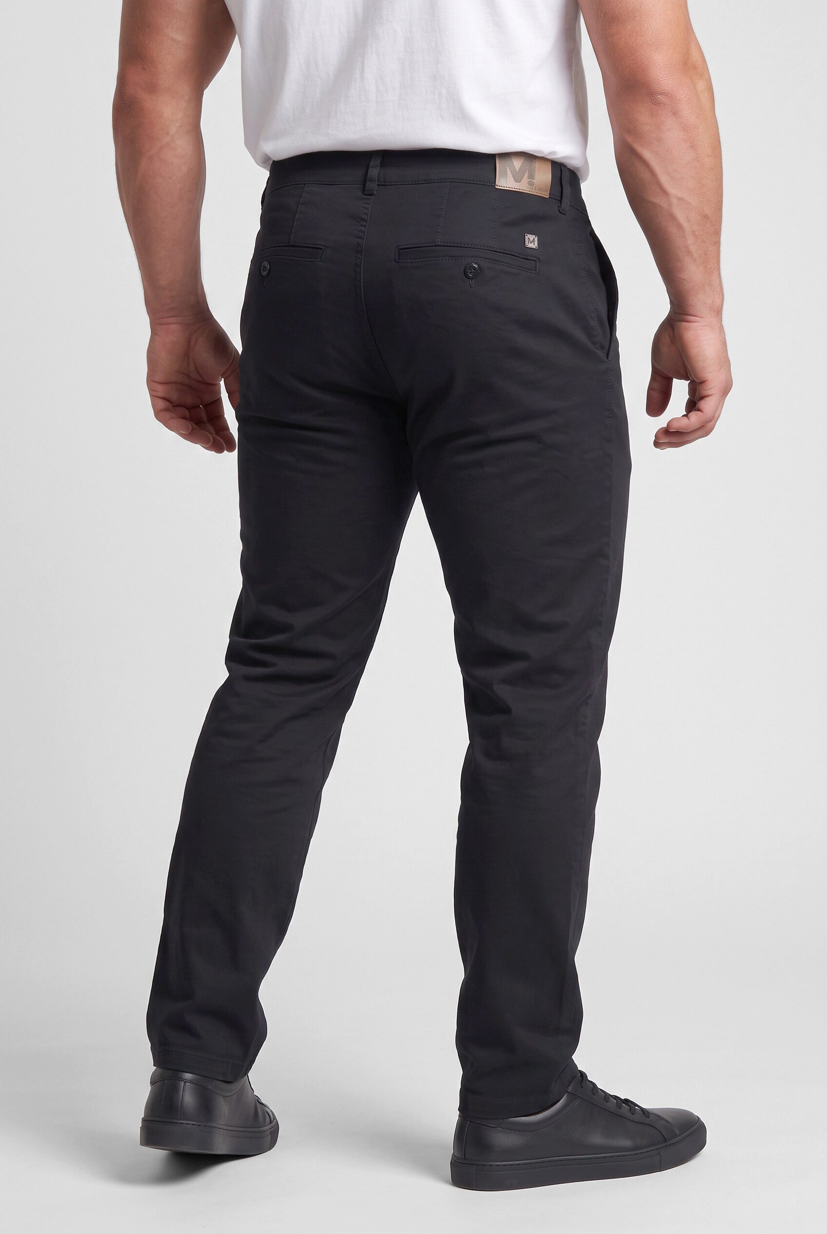 Men Plus 5-Pocket-Jeans Chino Regular Fit Travellerbund bis 72 – Bild 3 von 5