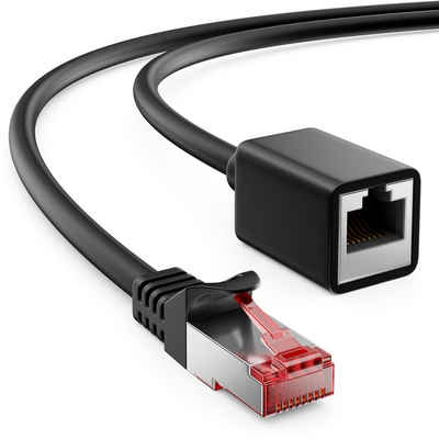 deleyCON »deleyCON 3,0m CAT6 Patchkabel Verlängerung S/FTP Netzwerkkabel LAN DSL RJ45 Kabe« LAN-Kabel