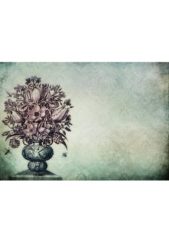 Consalnet Vliestapete »Blumenstrauß in Vase« flo...