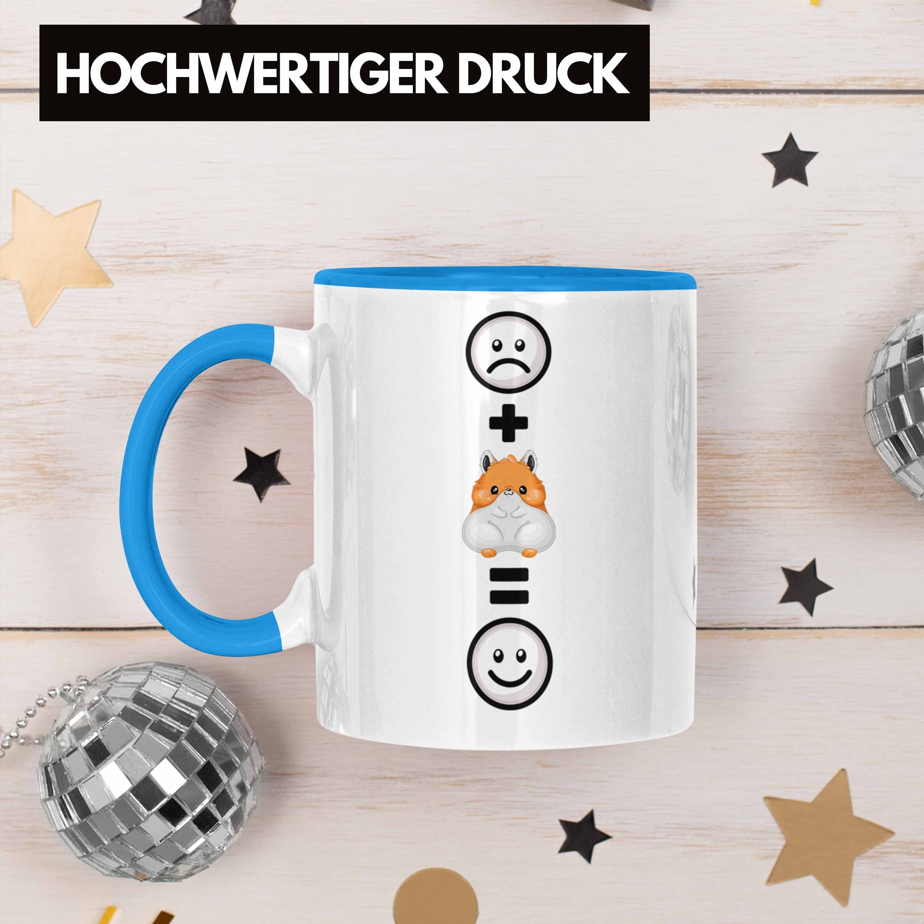 Hamster Geschenk für Hamster :(Hamst Trendation Blau Liebhaber Tasse Fans Besitzer Tasse