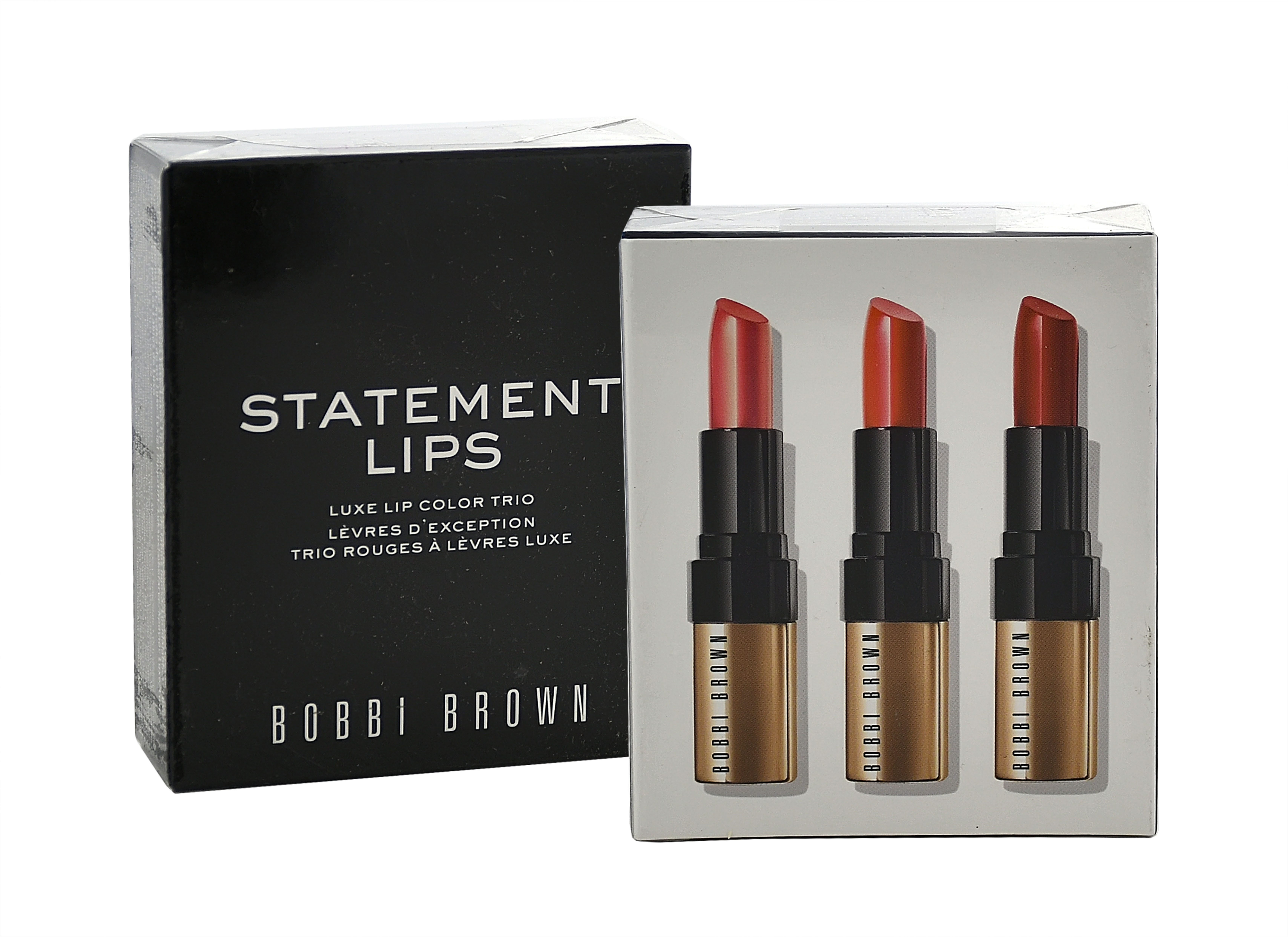 Bobbi Brown Lippenstift Bobbi Brown Luxe Lip Color Trio Set