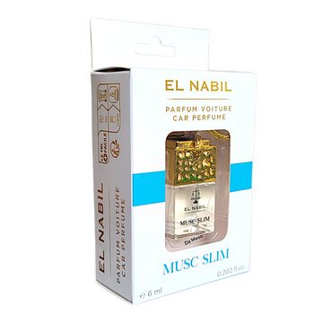 El Nabil Raumduft El Nabil Autoduft Edel Lufterfrischer Auto Parfum mit Holz 6 ml