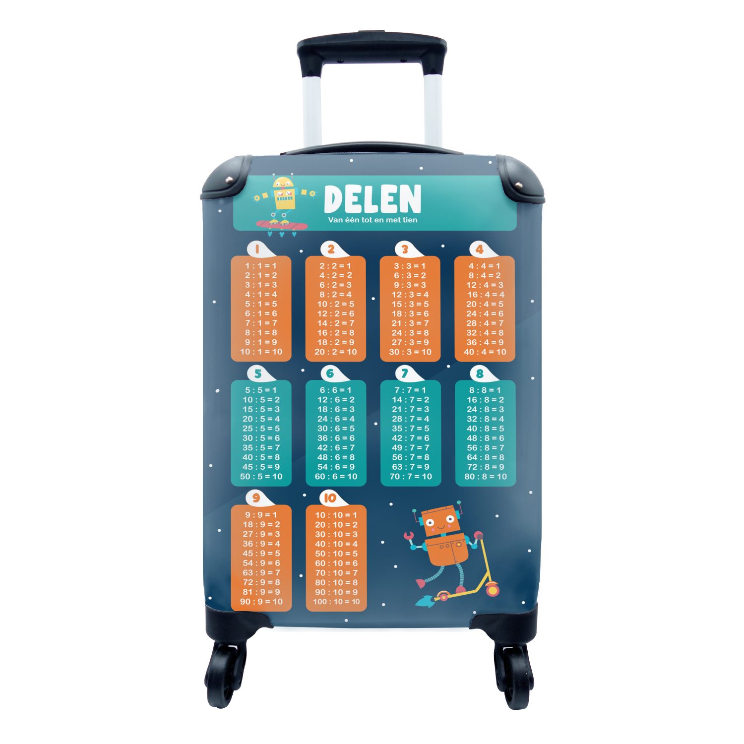 Ferien, MuchoWow - - für Reisekoffer Kinder Pädagogisch rollen, 4 - Reisetasche Handgepäck Kinder Handgepäckkoffer -, Trolley, Rollen, - mit Teile - Kinderzimmer Mädchen