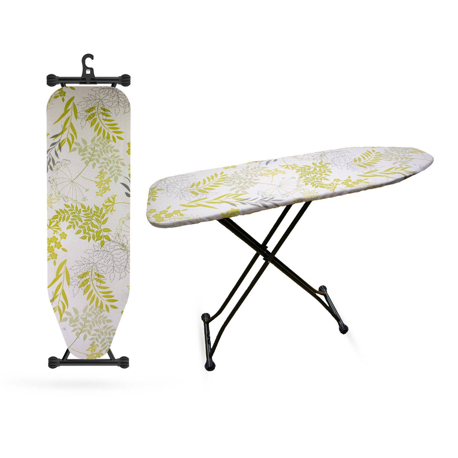 hausleben Bügelbrett Bügeltisch, Bügelpress Ironing Board, Bügelbrett klappbar, Robuste und rutschfeste Beine, höhenverstellbar
