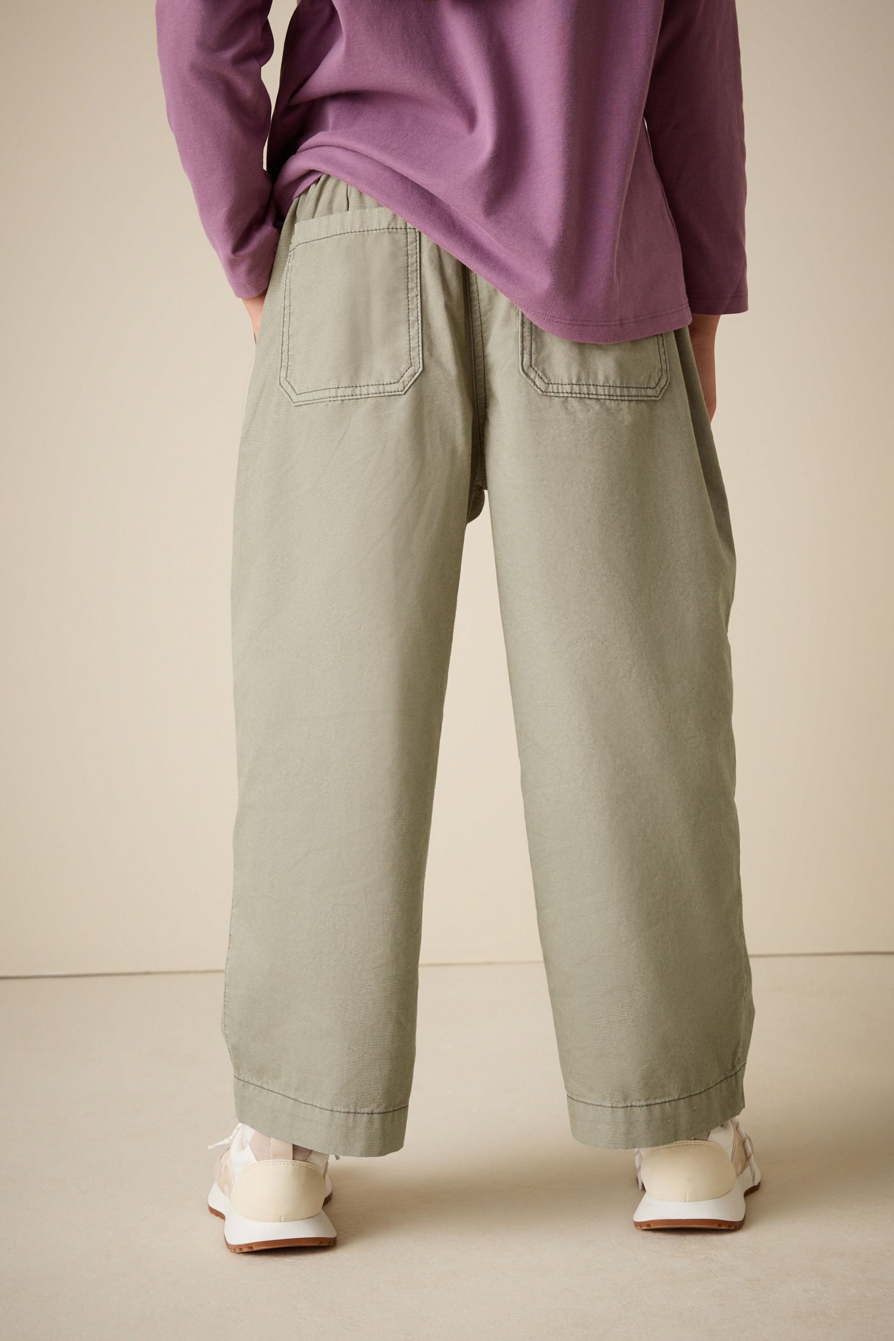 Next Schlupfbluse Schlupfhose mit Barrel-Bein (1-tlg)
