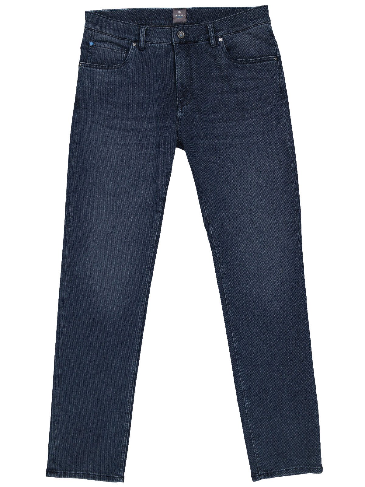 ENGBERS GERMANY Stretch-Jeans Herren Jeans 5-Pocket Superstretch, Indigoblau