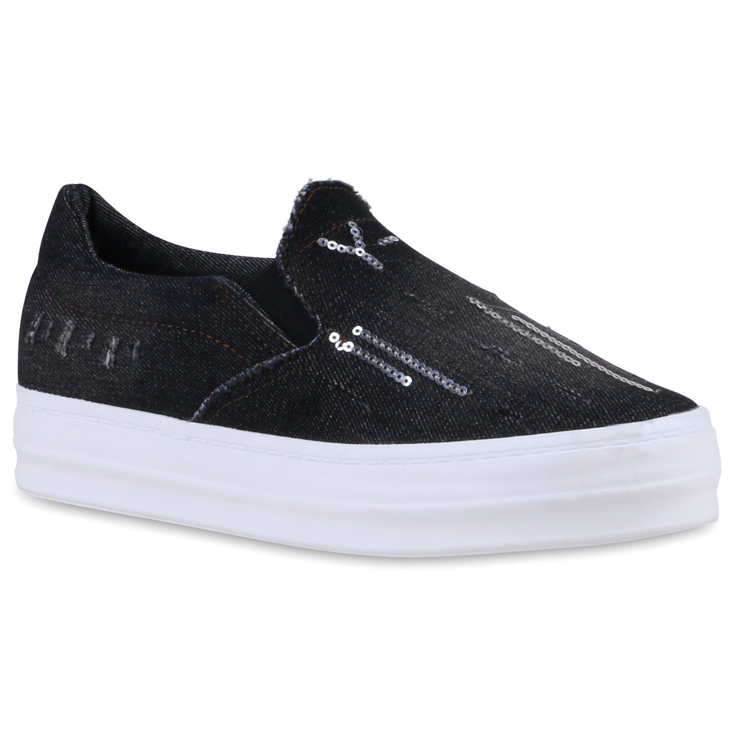 VAN HILL 811299 Slip-On Sneaker Bequeme Schuhe