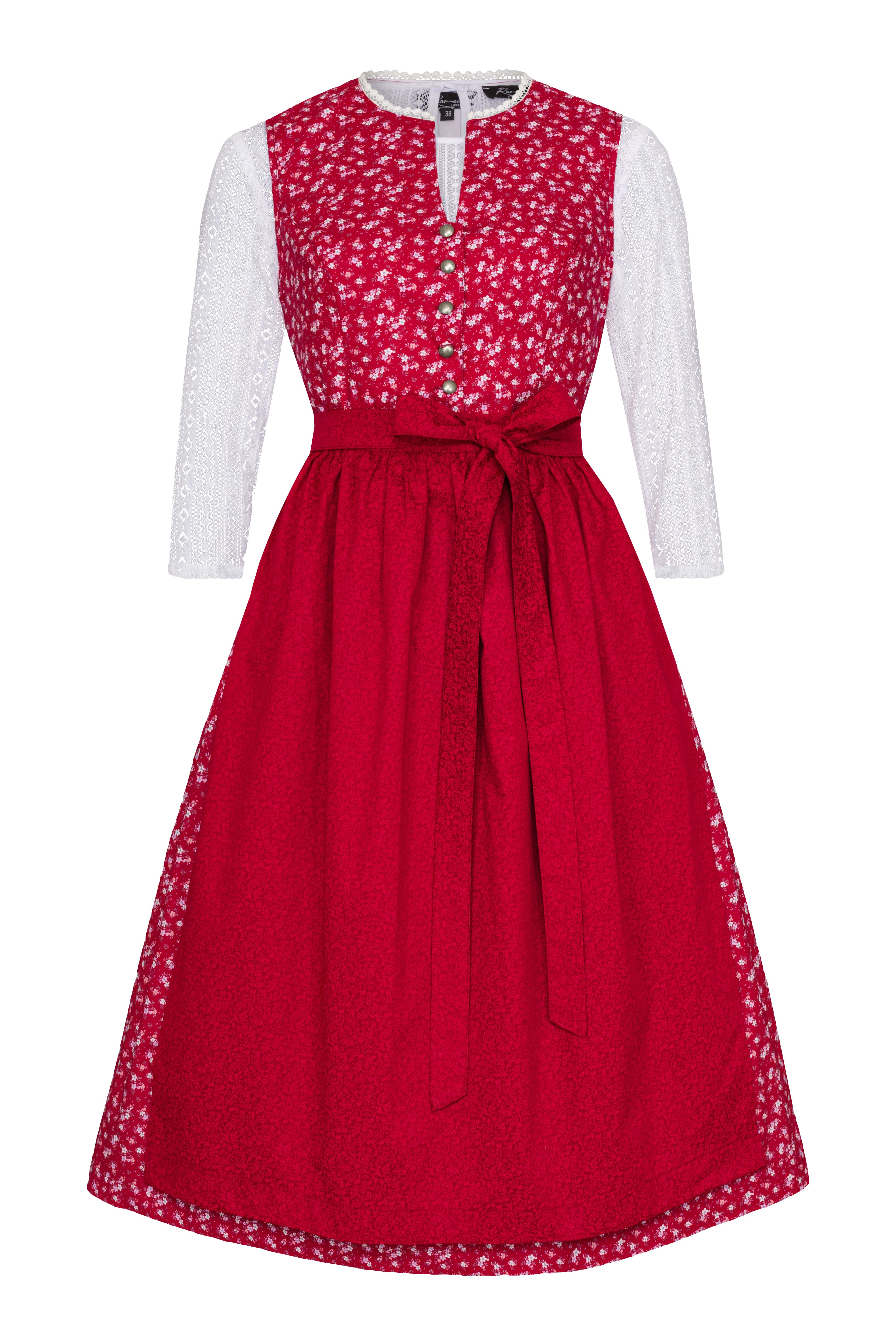 Ramona Lippert Dirndlbluse Lea 3/4 Arm Spitze