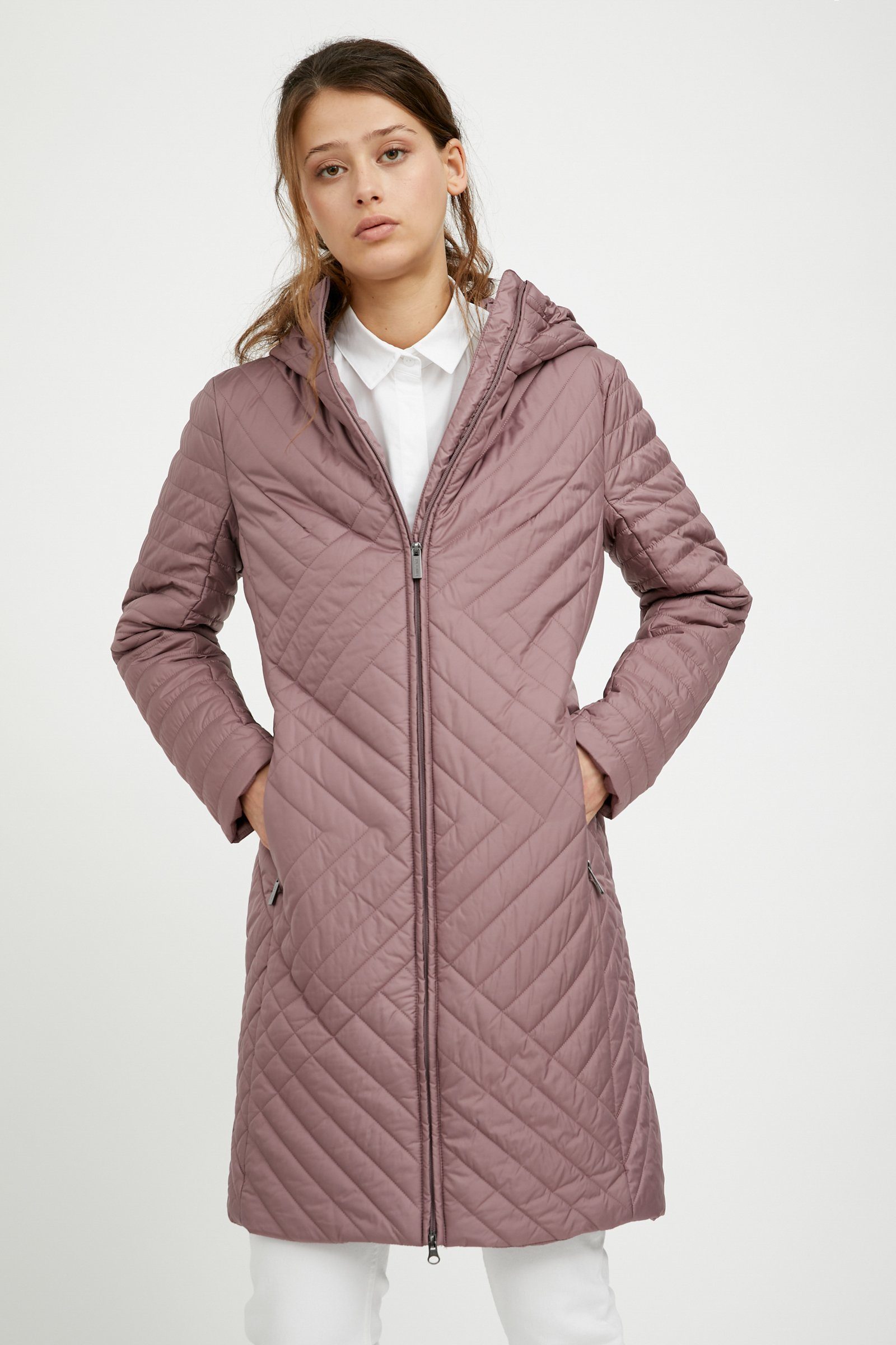 Finn Flare Steppmantel Classic mit geradem Schnitt