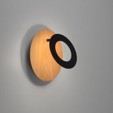 Paul Neuhaus LED Wandleuchte NEVIS, LED fest integriert, Warmweiß