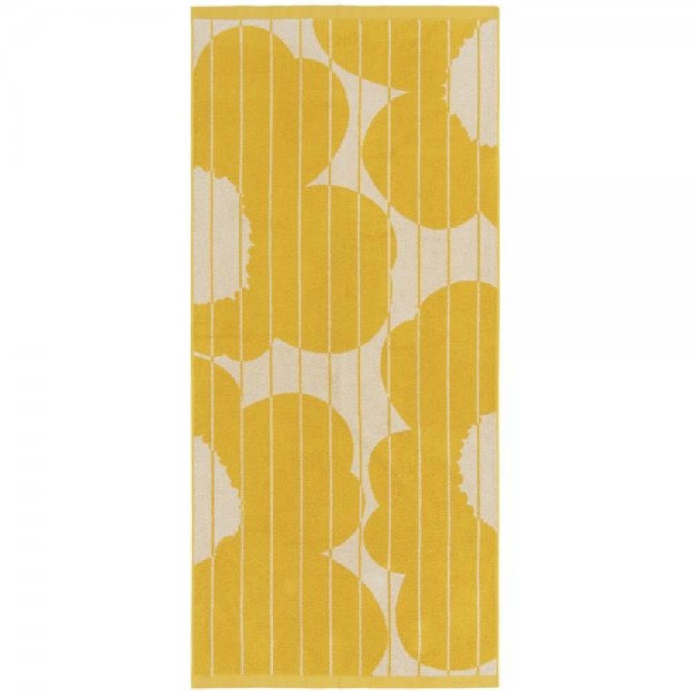 Ecru Vesi Marimekko Unikko Yellow Badetücher Spring Badetuch (70x150cm)