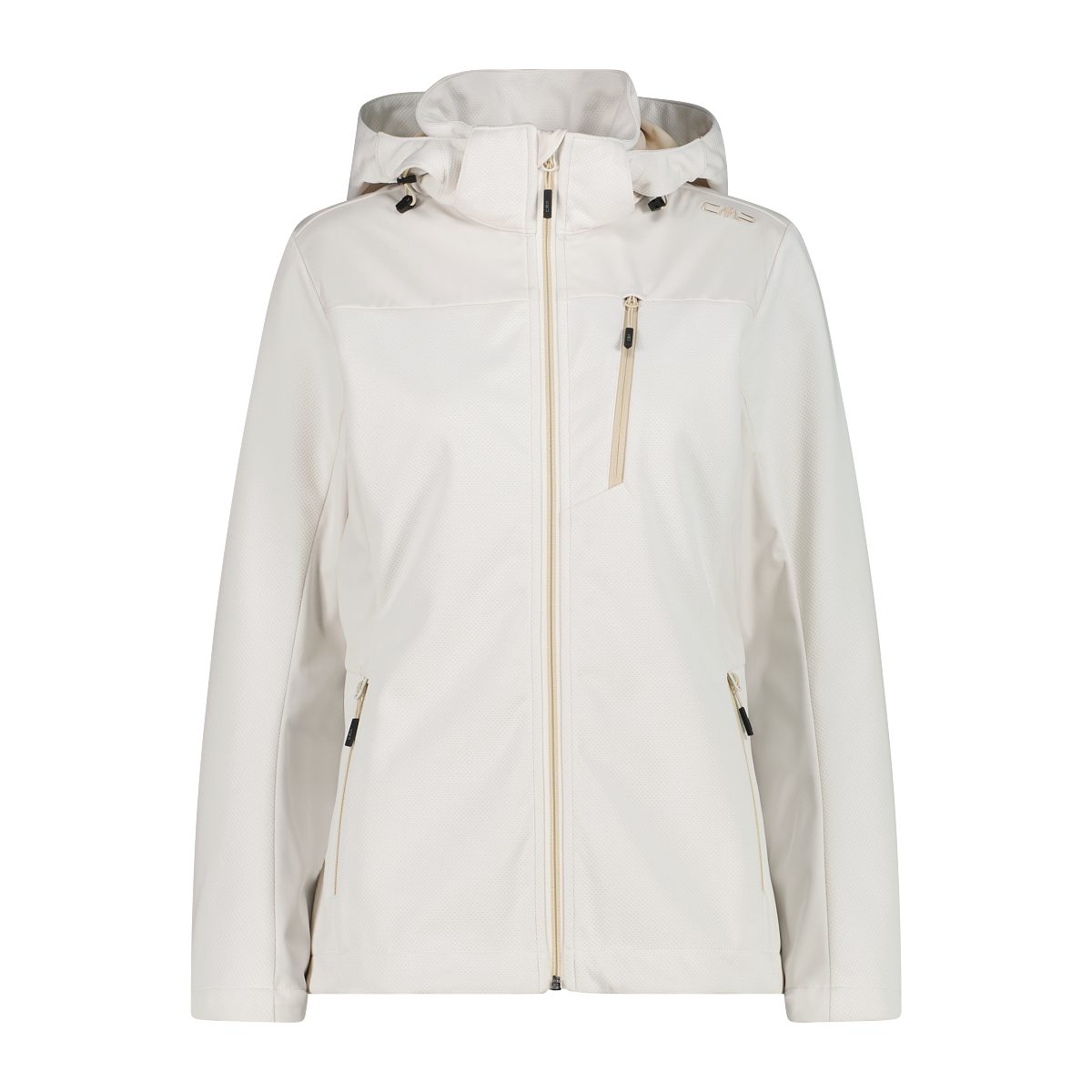 CMP Funktionsjacke WOMAN JACKET ZIP HOOD OFFWHITE