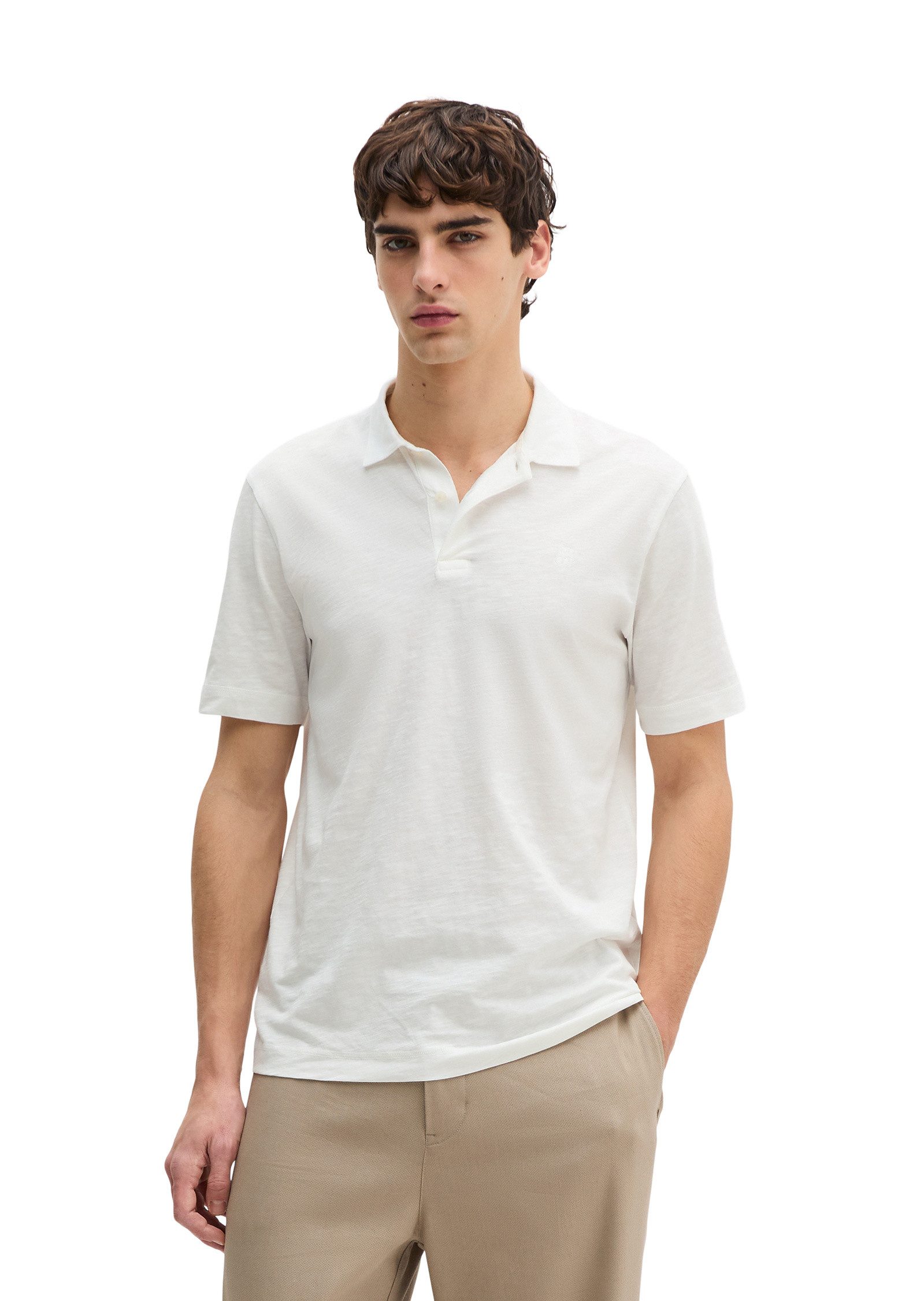 Marc O'Polo Poloshirt aus weicher Bio-Baumwolle