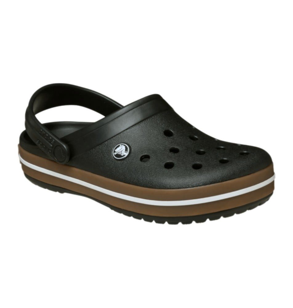 Crocs Sandale Crocband Gum Clog schwarz -1 Paar Badeschuh