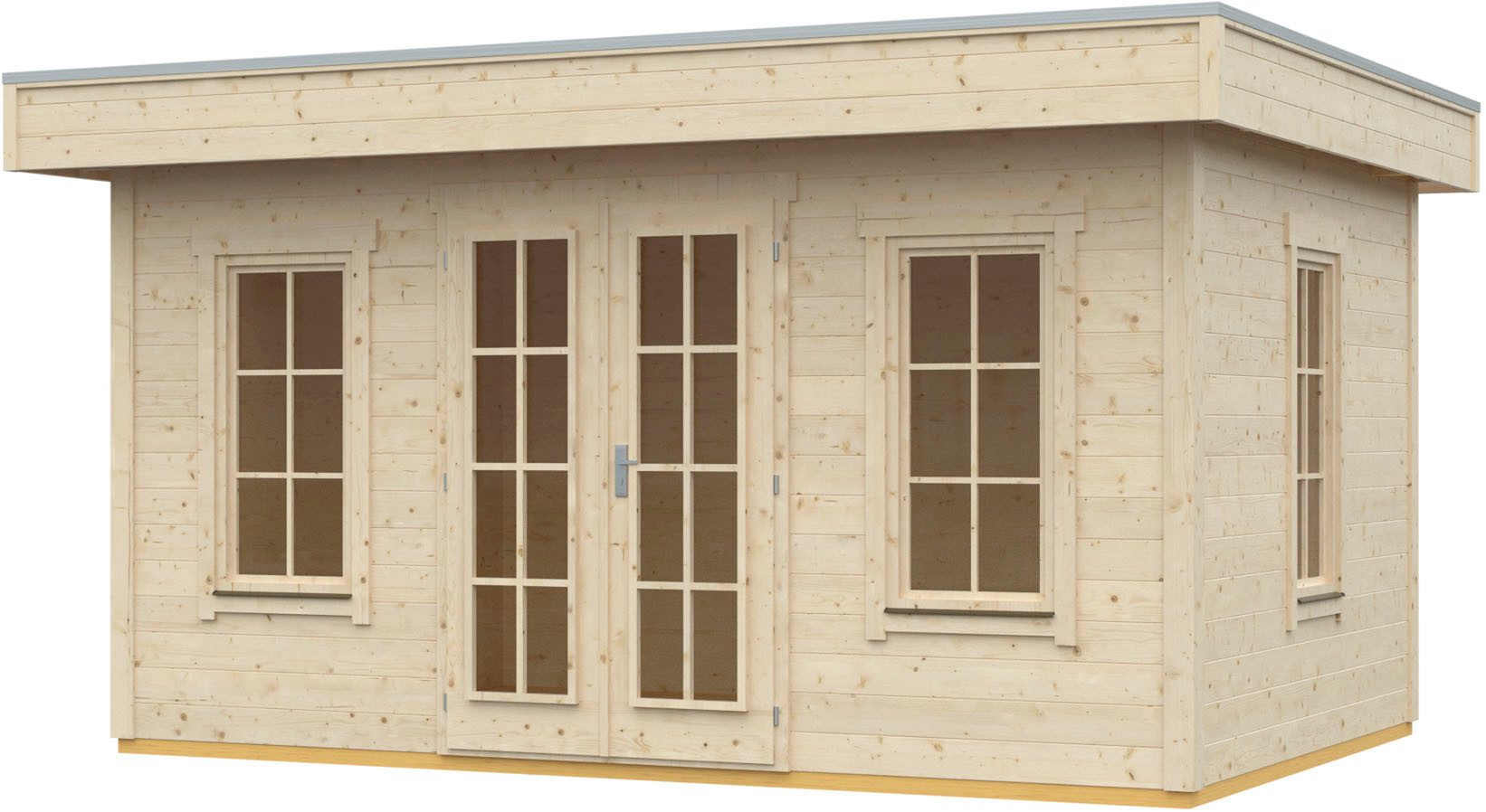 Skanholz Gartenhaus Basel 1