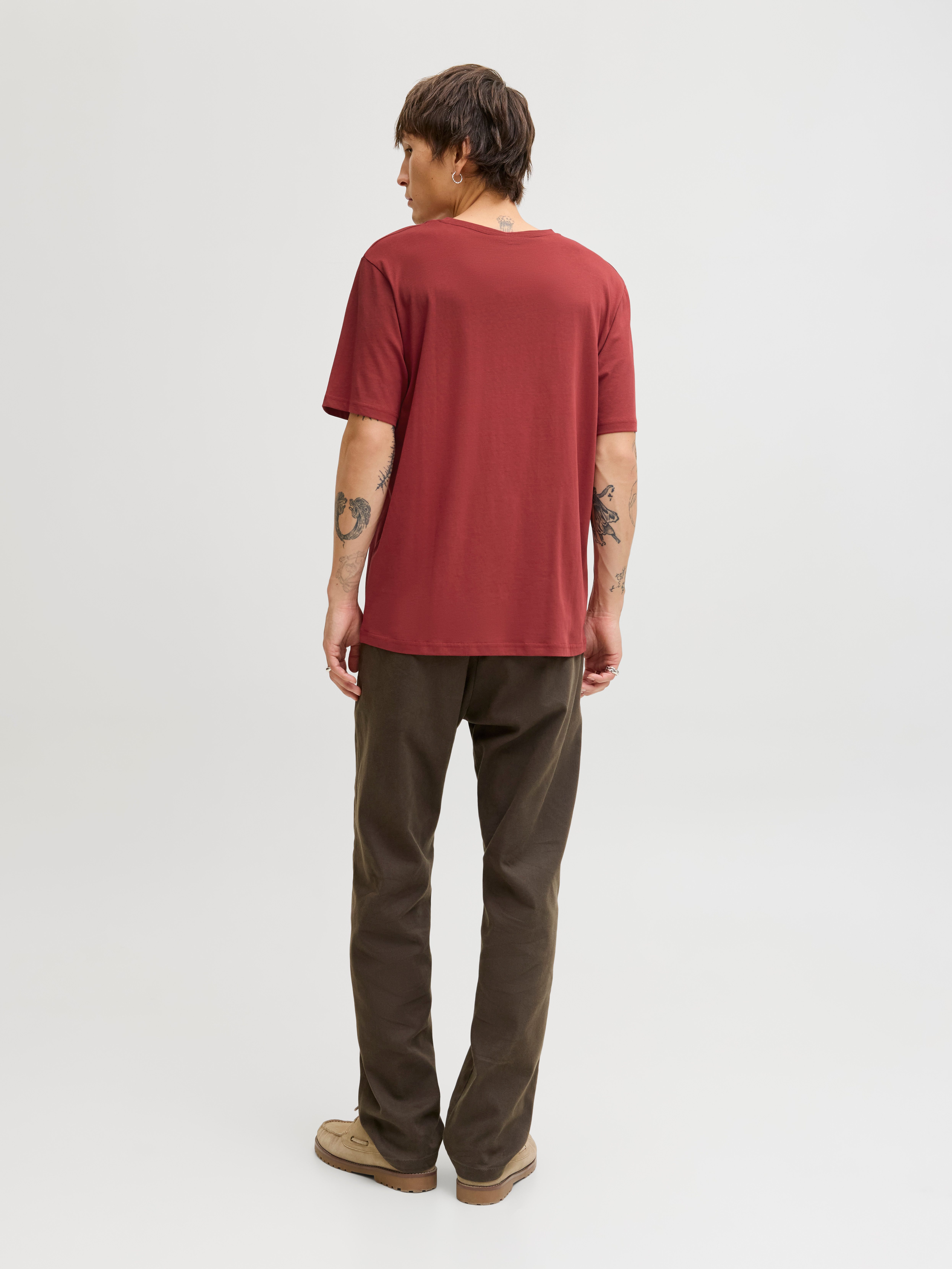 Jack & Jones Kurzarmshirt JJNOEL XMAS TEE SS CREW NECK