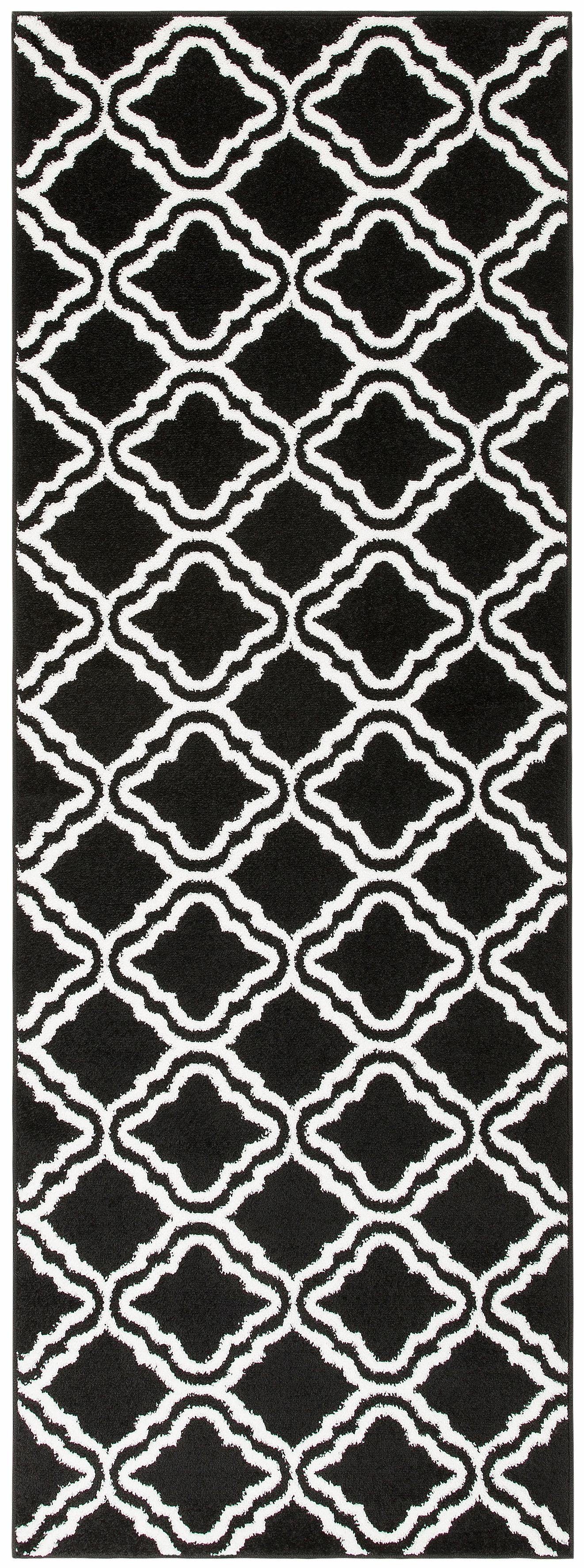 my home Läufer Debora, rechteckig, Höhe: 13 mm, Teppich-Läufer, Kurzflor, g günstig online kaufen