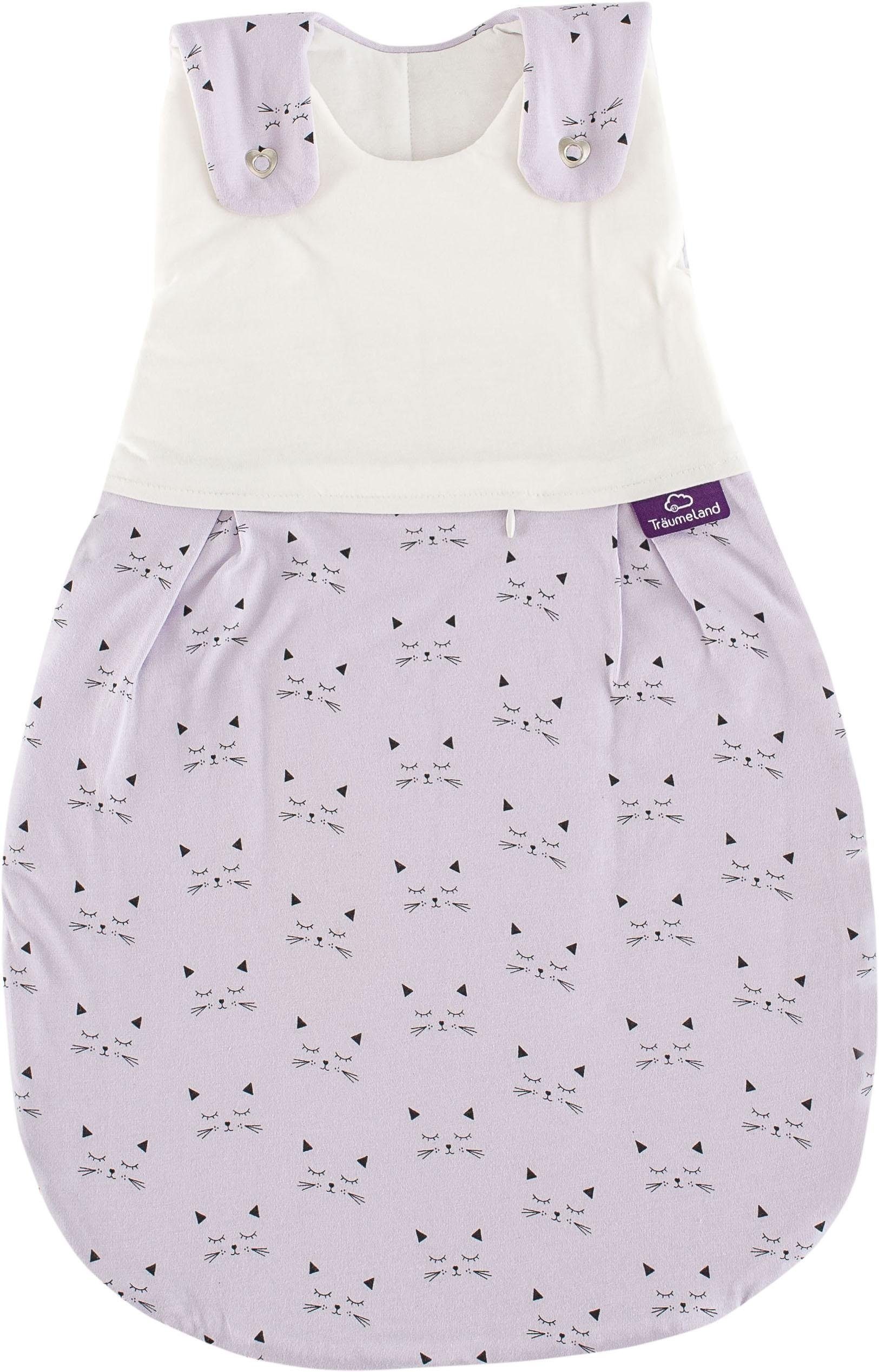 Träumeland Babyschlafsack Außenschlafsack Schmusekatez (1 tlg) günstig online kaufen