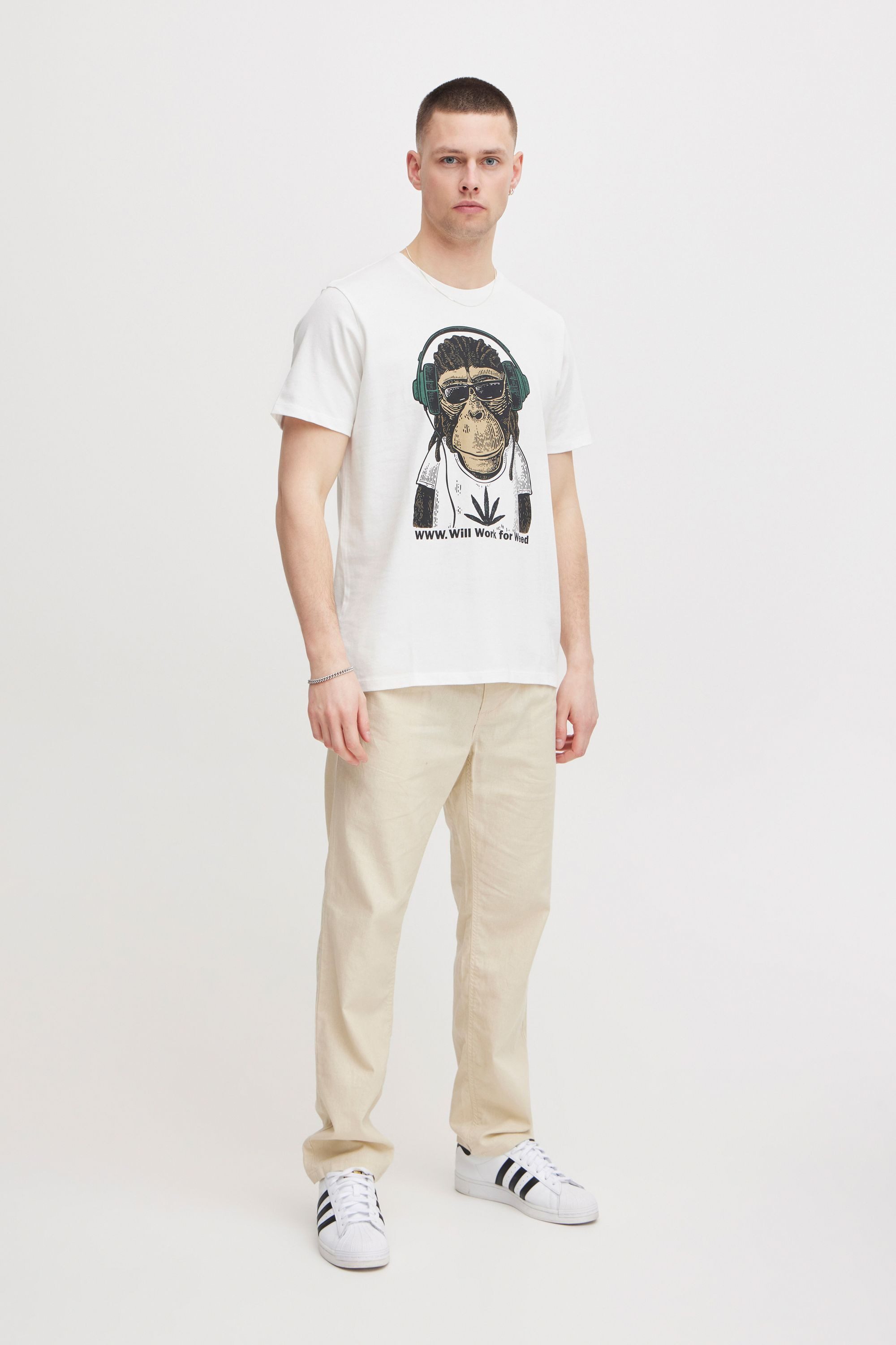 Blend T-Shirt BHTee (1-tlg) Lässiges T-Shirt mit Print