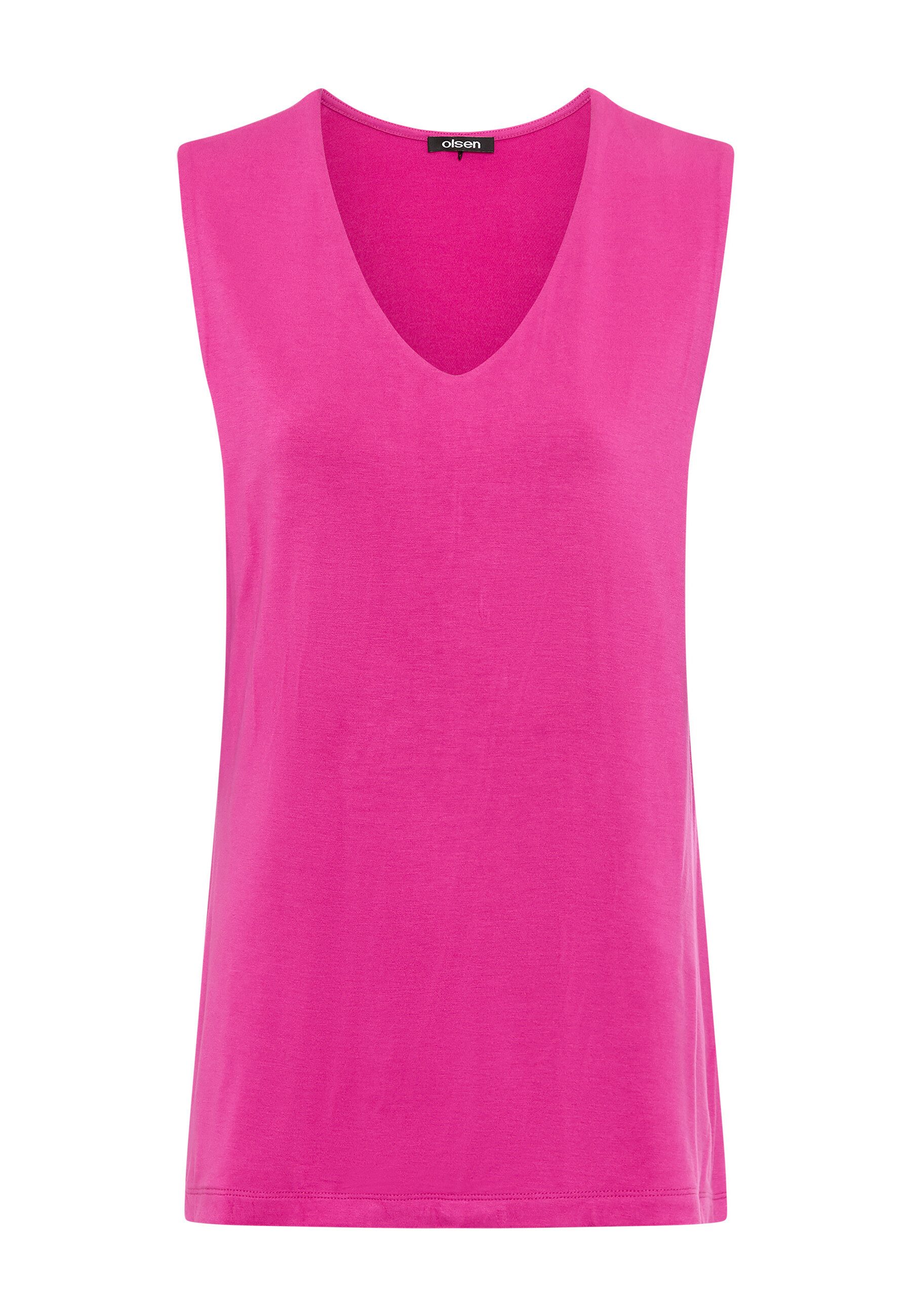 Tanktop ärmellos mit V-Ausschnitt