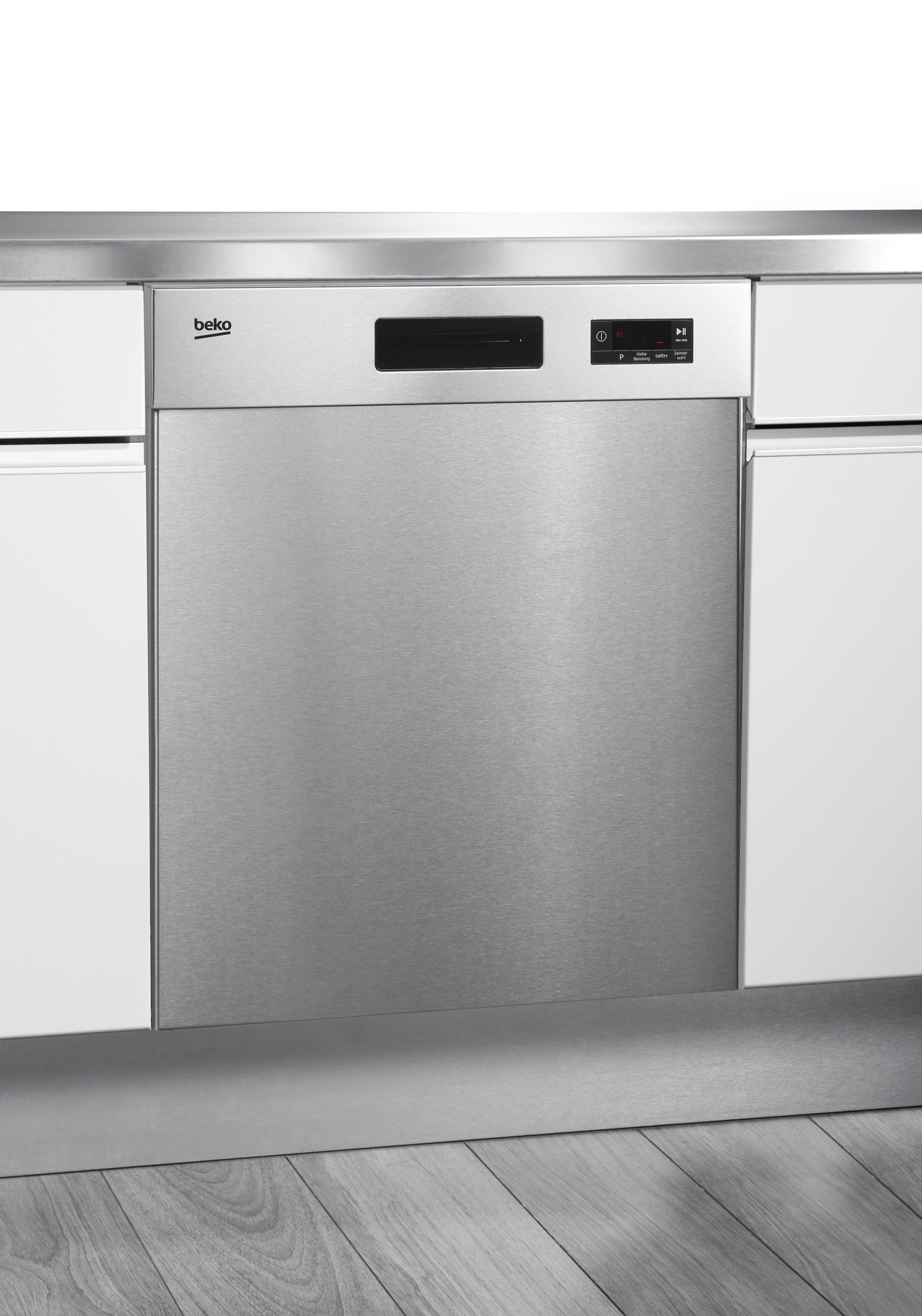 BEKO Unterbaugeschirrspüler BDUN15O30X 7689001677, 14 Maßgedecke, Hocheinbaufähig & WaterSafe+ – flexibel eingebaut, rundum geschützt