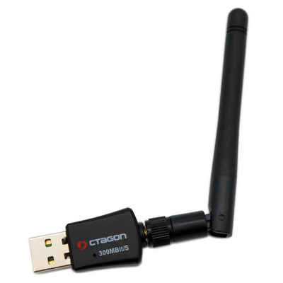 OCTAGON WL318 WLAN 300 Mbit/s +2dBi Antenne USB 2.0 Adapter Blister (WiFi, SAT-Receiver