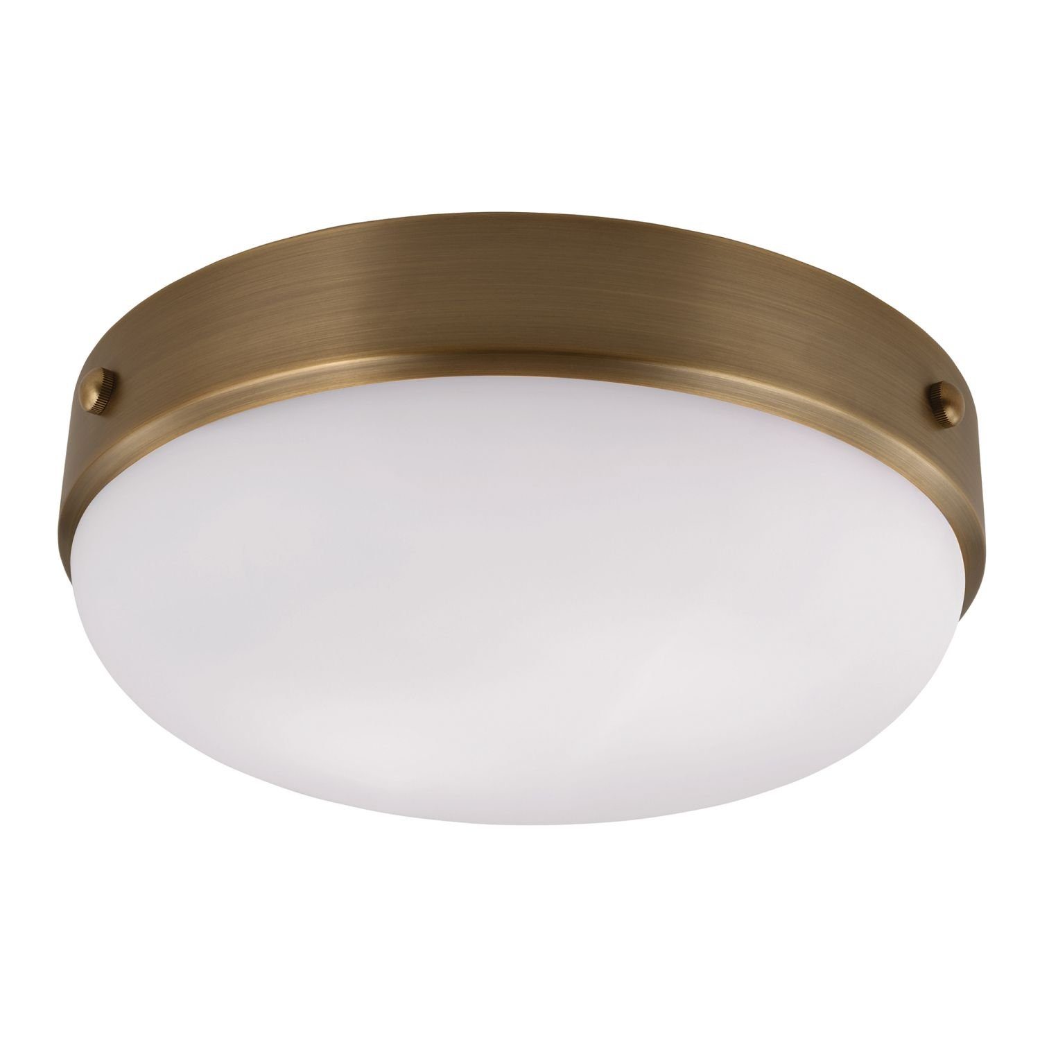 Licht-Erlebnisse Deckenleuchte CANILLA, ohne Messing Deckenlampe Glas Metall E27 Weiß Leuchtmittel, Esszimmer Esstisch