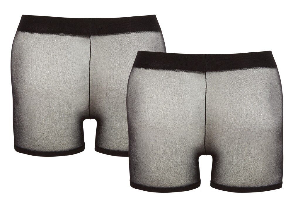 Svenjoyment Boxershorts 2er Pack, transparent sexy verführerisch