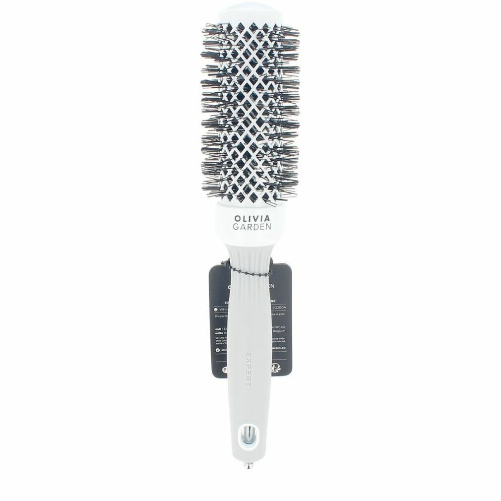 OLIVIA GARDEN Haarbürste EXPERT BLOWOUT SHINE White&Grey 35