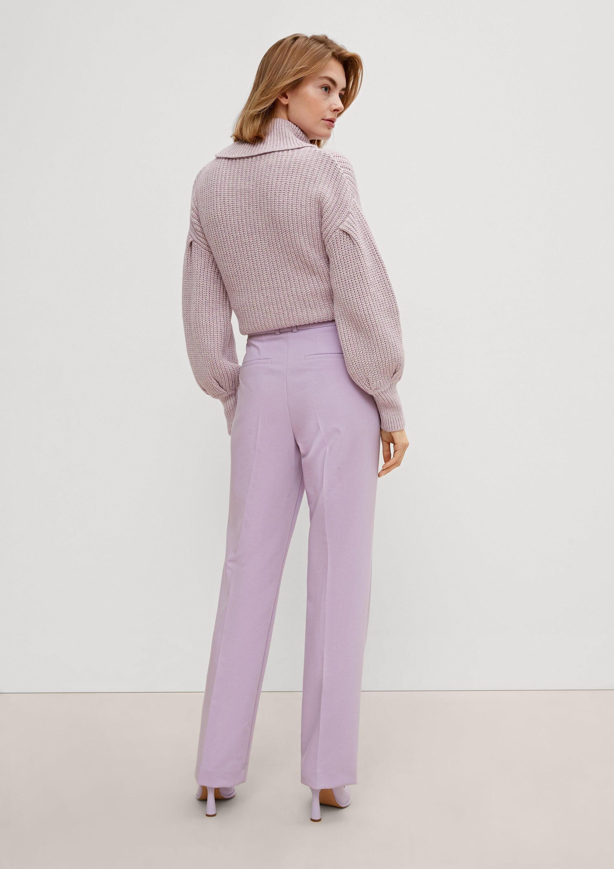 comma Chinos Hose Regular: Stoffhose mit Flared leg