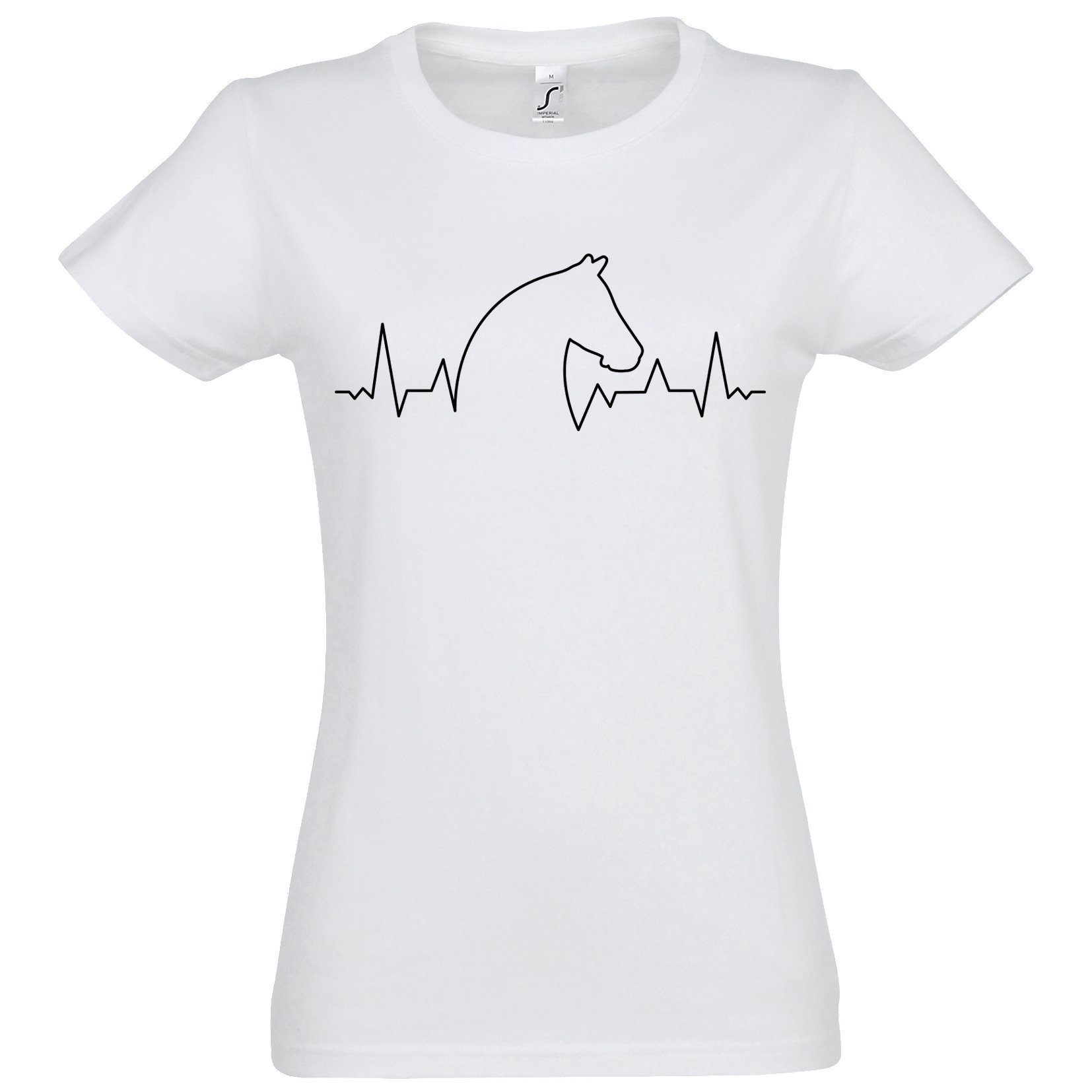 Youth Designz T-Shirt Pferd Heartbeat Damen günstig online kaufen