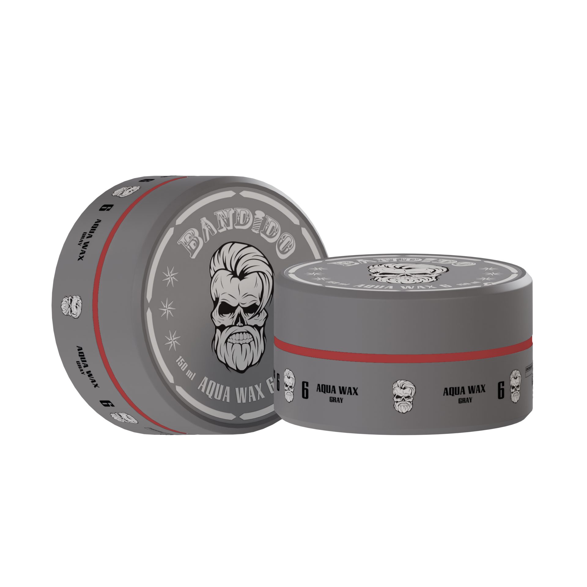 Bandido Haarwachs 6x Bandido Hair Wax Haarwachs 150ml (Verschiedene Sorten)